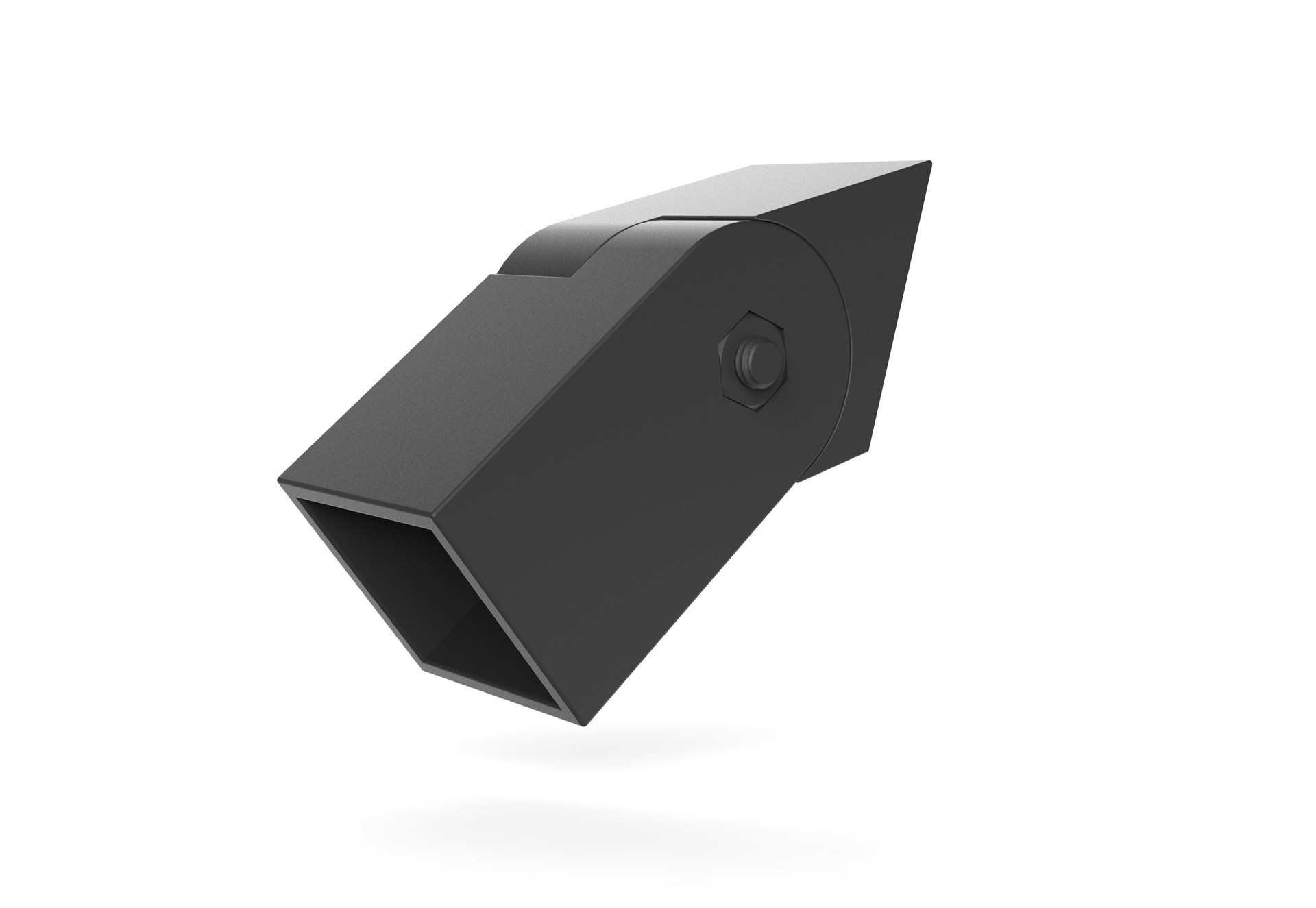 slide 4 of 6, RELIABILT Black Sand Steel Stair connector, 1 ct