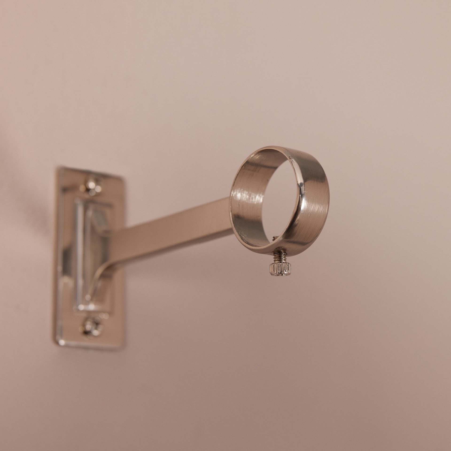 slide 4 of 6, Origin 21 2 -Pack Brushed Nickel Zinc Single curtain rod bracket, 1 ct