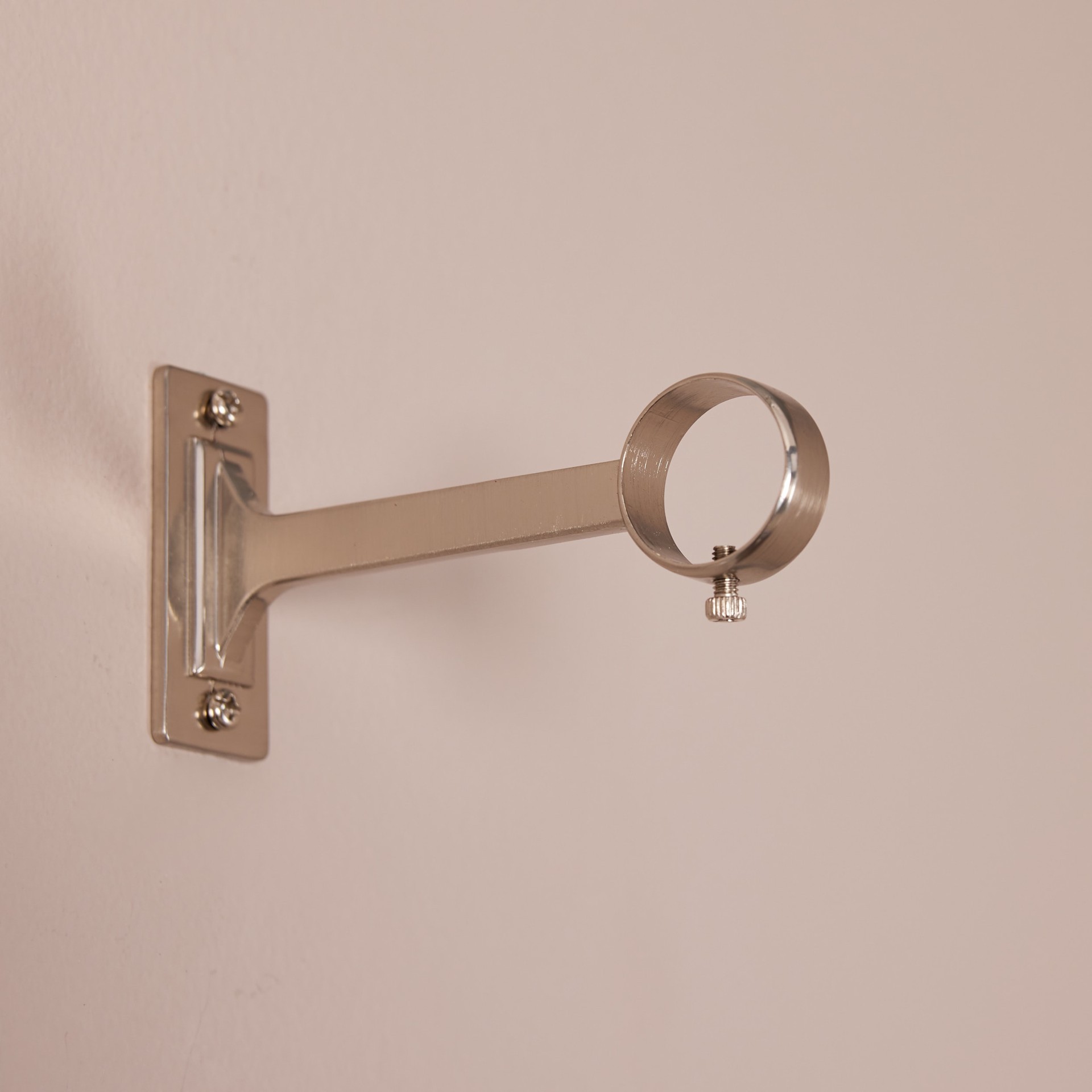 slide 5 of 6, Origin 21 2 -Pack Brushed Nickel Zinc Single curtain rod bracket, 1 ct