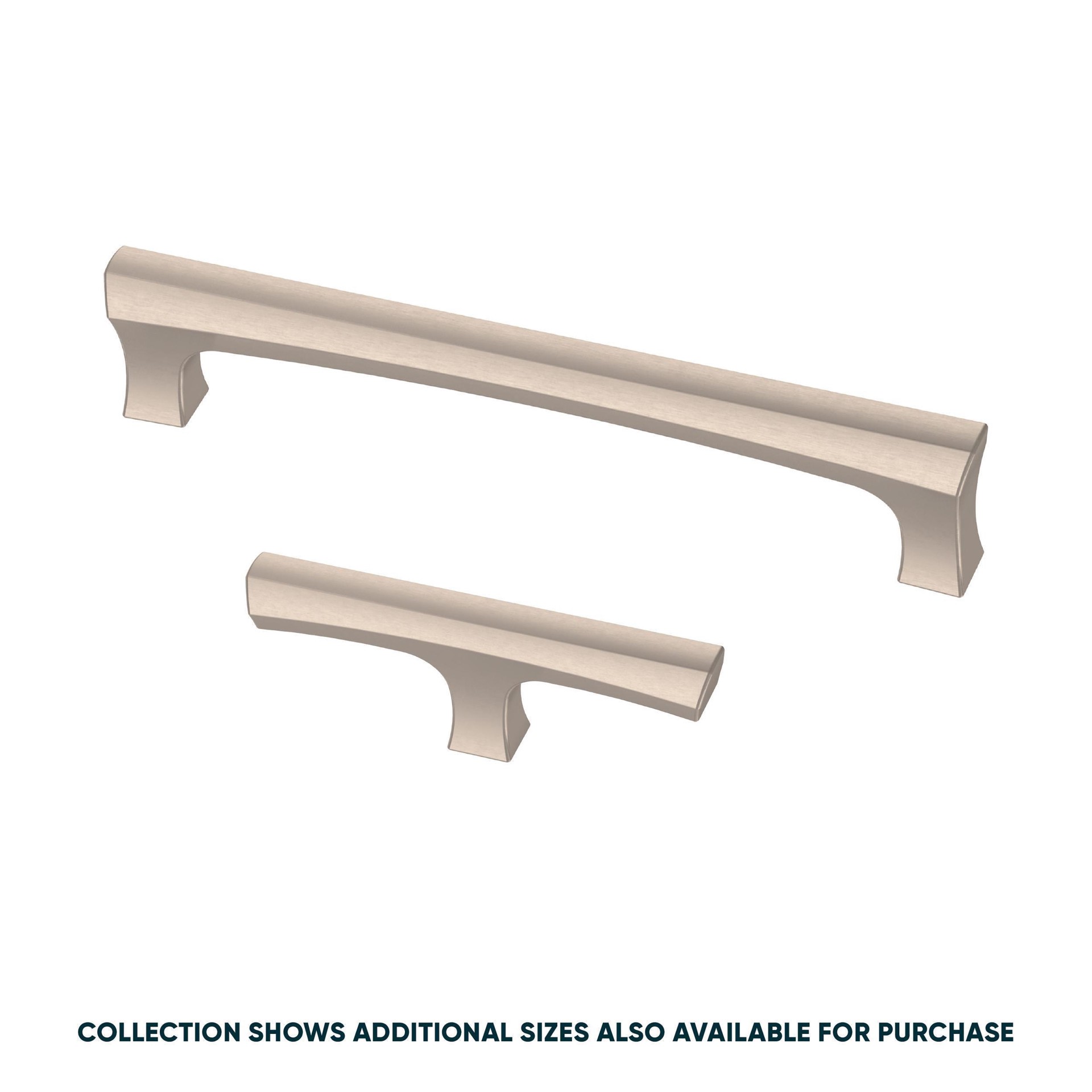 slide 3 of 6, Origin 21 Karena Satin Nickel Bar Classic Cabinet Knob, 1 ct