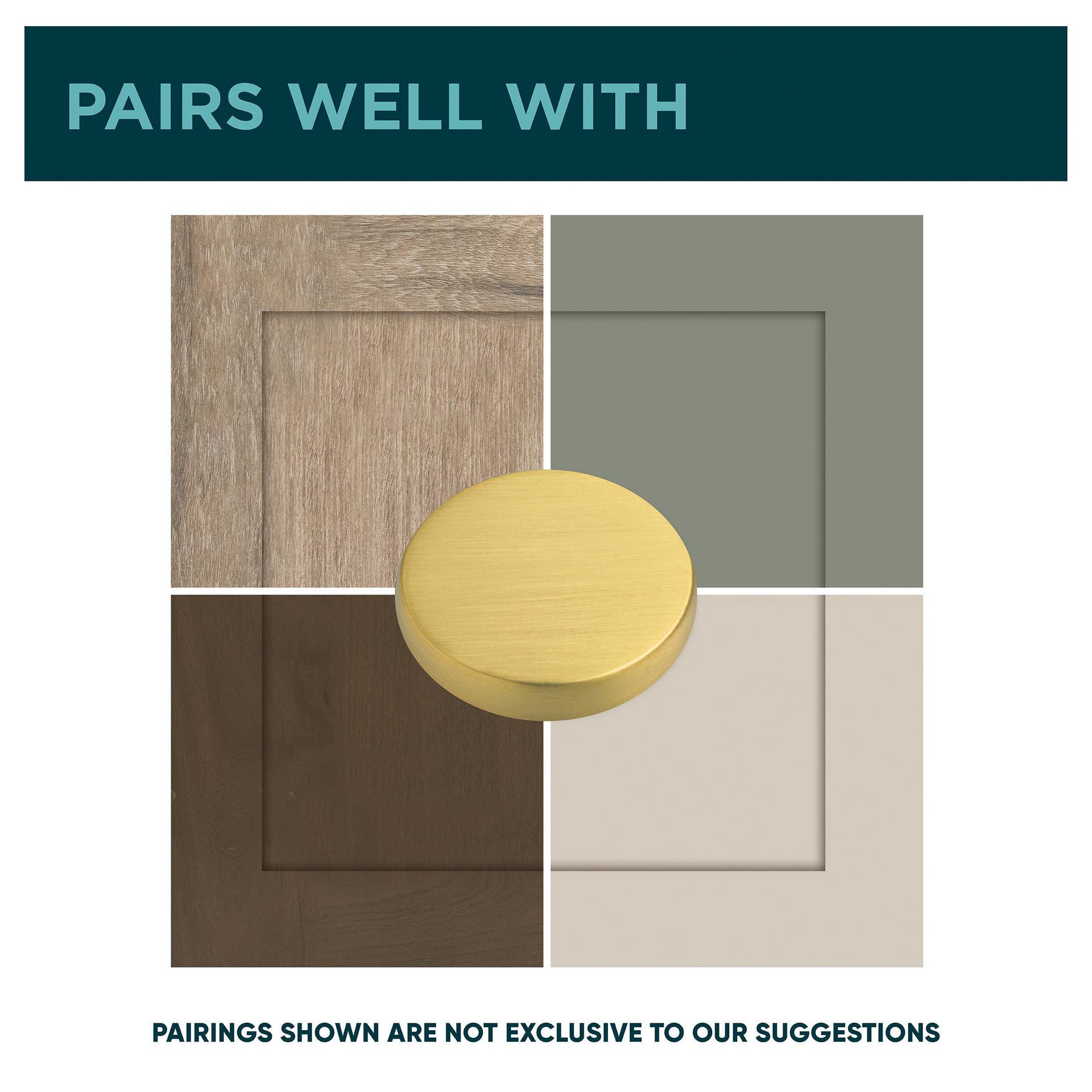 slide 5 of 6, Origin 21 Casper 5-1/16-in , 128mm Center to Center Brushed Brass Square Handle Drawer Pull 10 -Pack, 1 ct