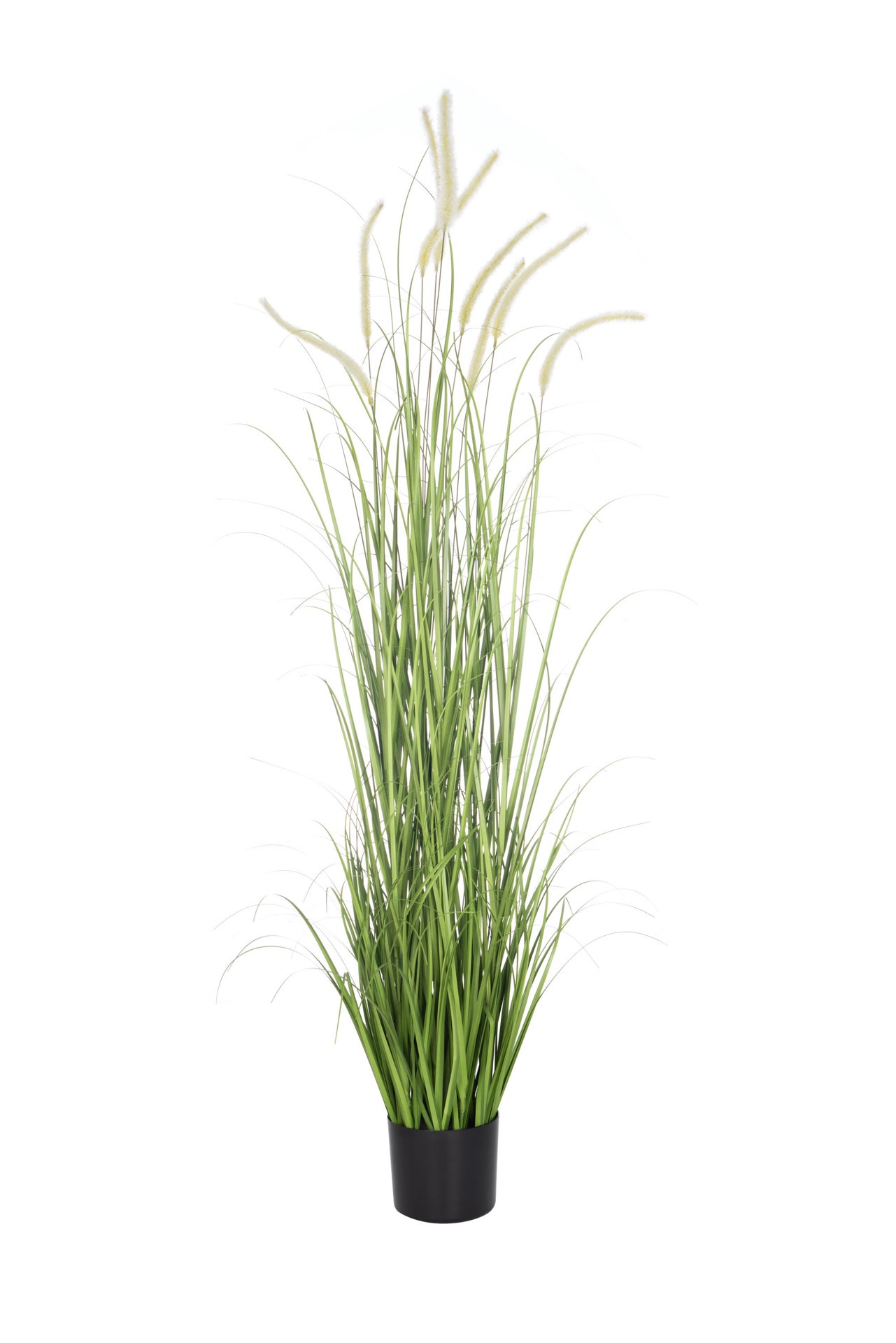 slide 1 of 5, naturae decor 47.2-in Green Indoor/Outdoor Floor Pampas Grass Artificial plant, 1 ct