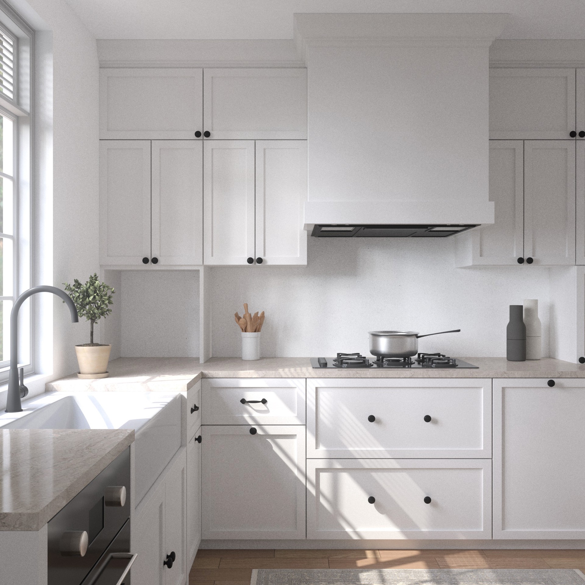 slide 4 of 5, allen + roth Spade Pull 3-in , 76mm Center to Center Aged bronze Arch Handle Drawer Pull, 1 ct