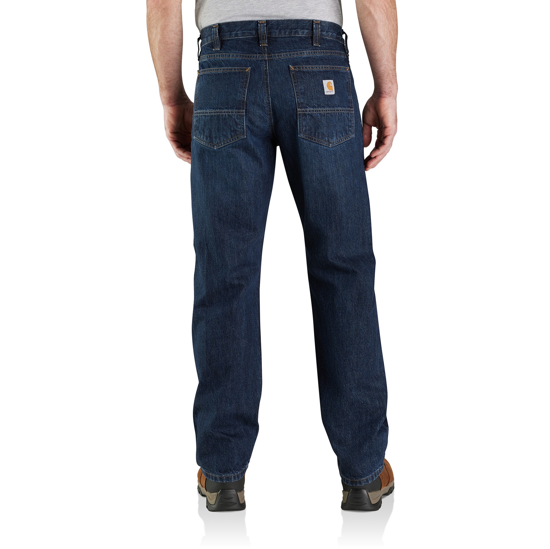 slide 2 of 6, Carhartt Men's Relaxed Fit Deep Creek Denim Work pants ( 30 x 32 ), 1 ct