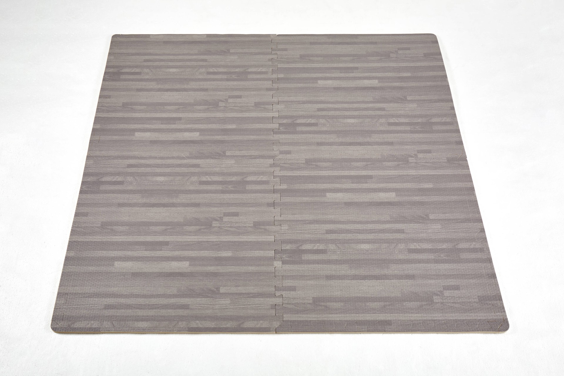 slide 2 of 5, Project Source 24-in x 24-in Interlocking Wood Foam Non-Slip Grip Indoor Home Play Mat 4 -Pack, 1 ct