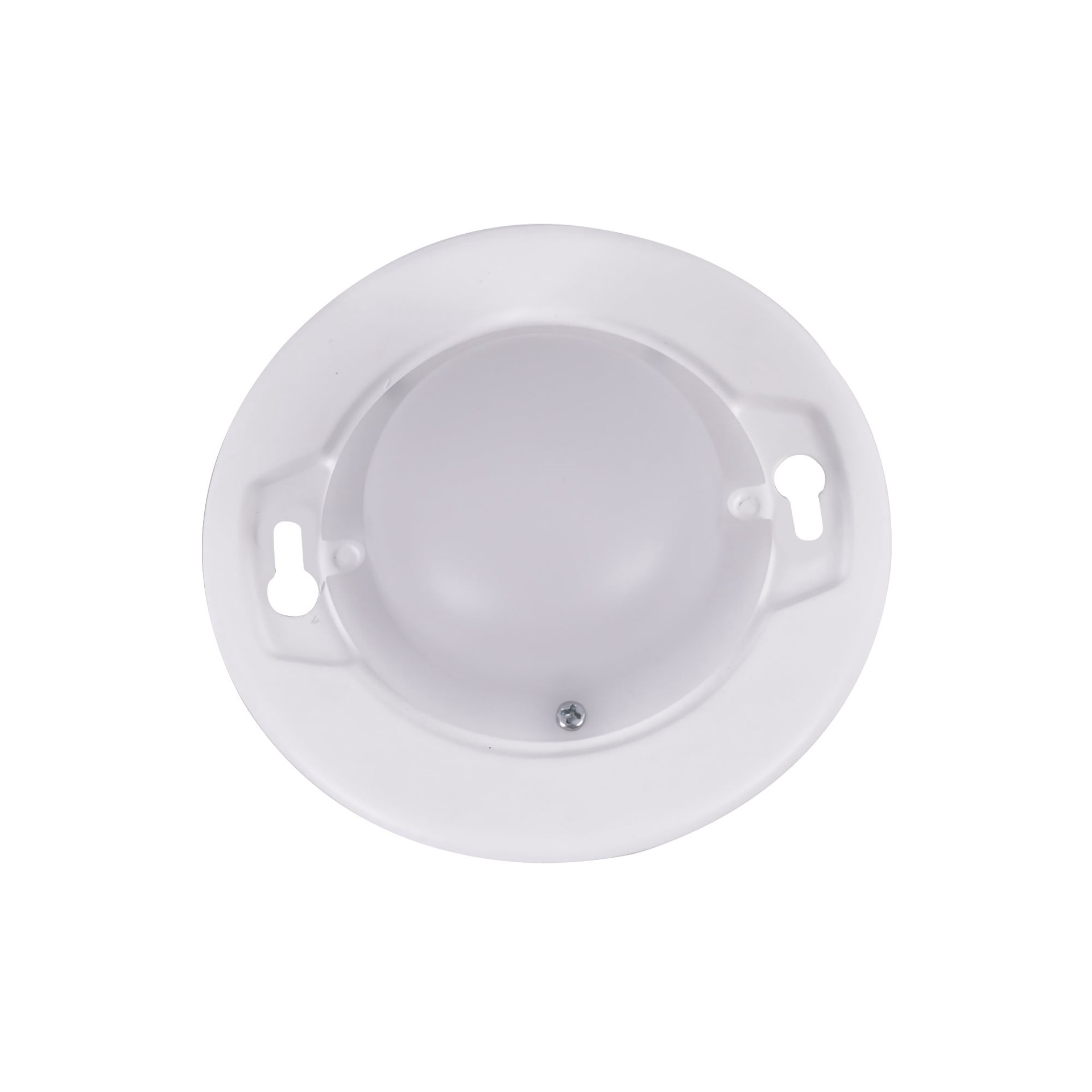 slide 1 of 6, Utilitech 4.72-in white lamp socket holder Steel Ceiling Light Mount, 1 ct
