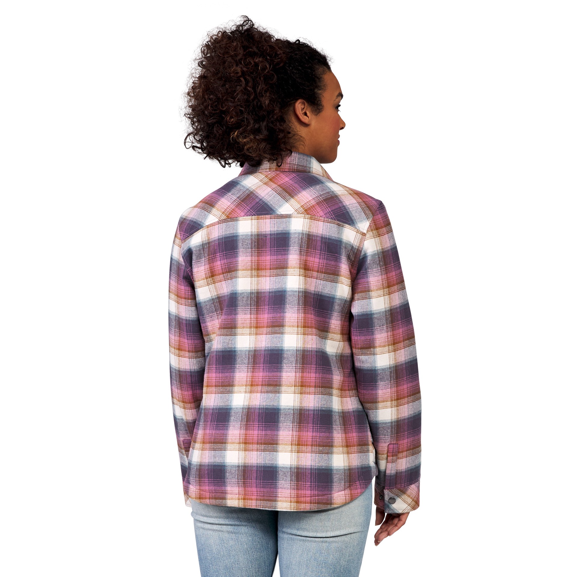 slide 2 of 6, Free Country Women's Driftwood Plaid Flannel Shirt jacket ( Large ), 1 ct