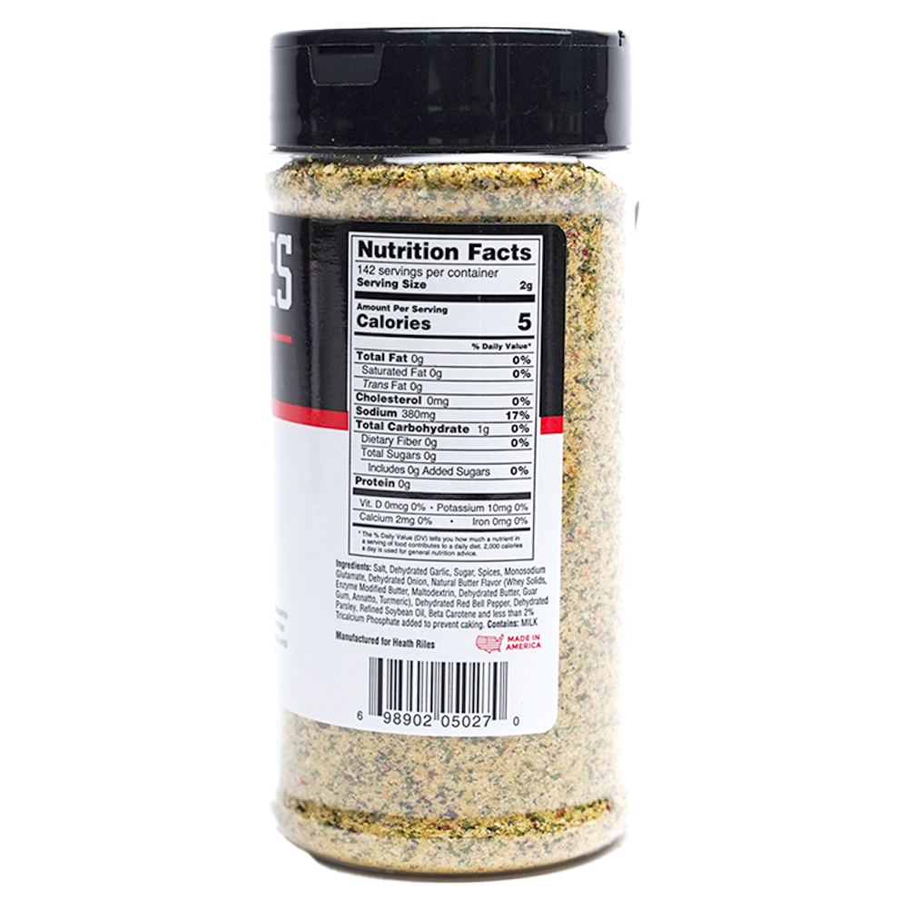 slide 2 of 4, Heath Riles BBQ 16-oz GARLIC BUTTER Rub/Seasoning, 1 ct