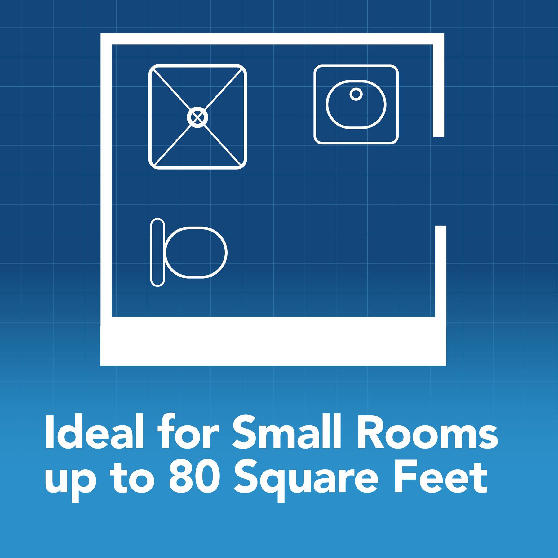 slide 6 of 6, Broan-NuTone 0.9-Sone 60-CFM White Lighted Bathroom Fan (ENERGY STAR Certified), 1 ct