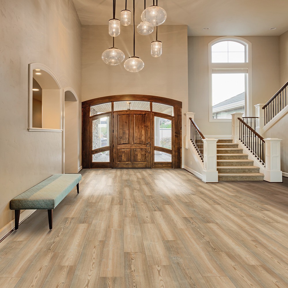 slide 4 of 6, STAINMASTER Elkton Pine 22-mil x 9-in W x 47-in L Waterproof Luxury Vinyl Plank Flooring ( 18.78-sq ft Carton ), 1 ct