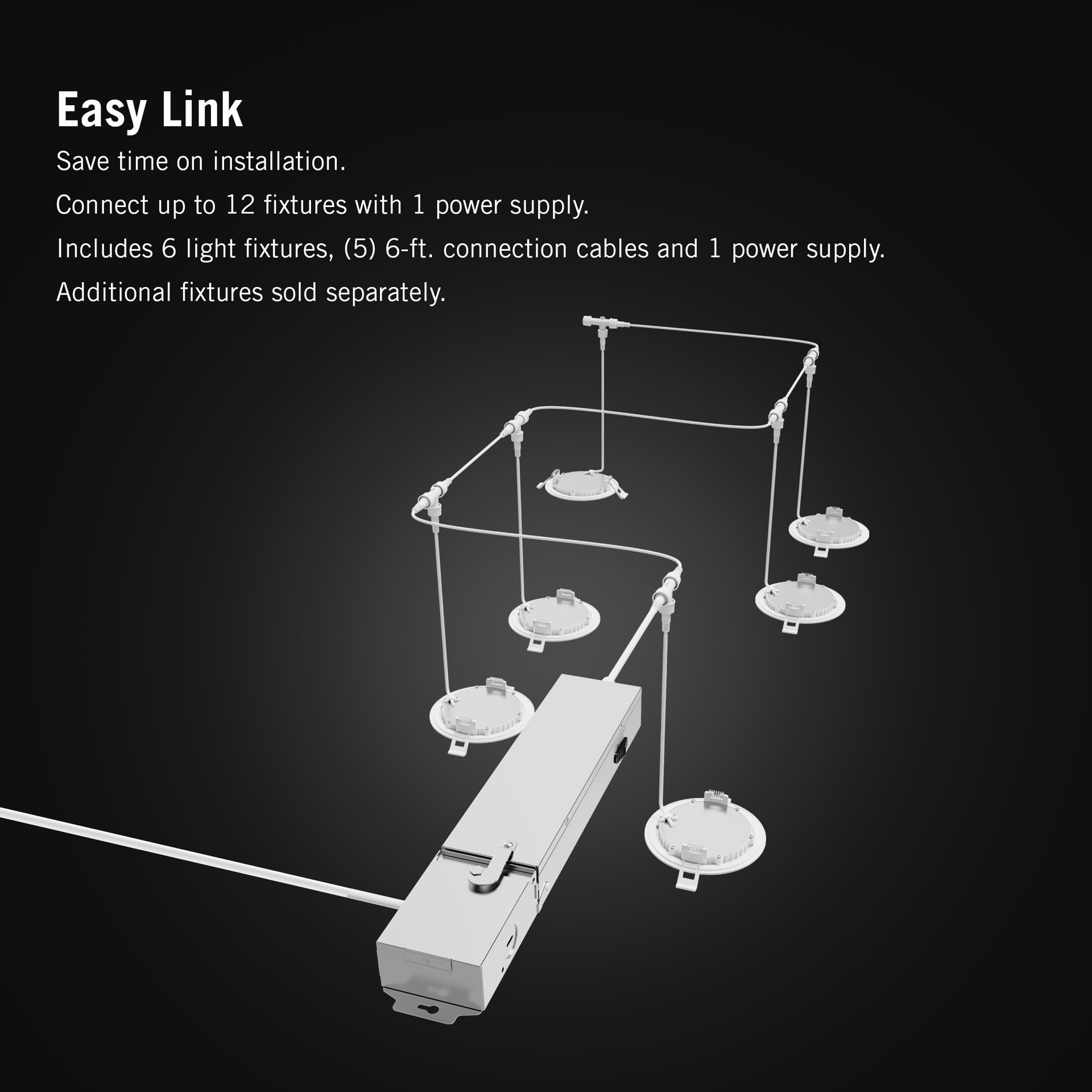slide 4 of 6, Utilitech White 6-in 850 -Lumens Switchable white Round Dimmable LED Wet rated Recessed Downlight 6 -Pack, 1 ct