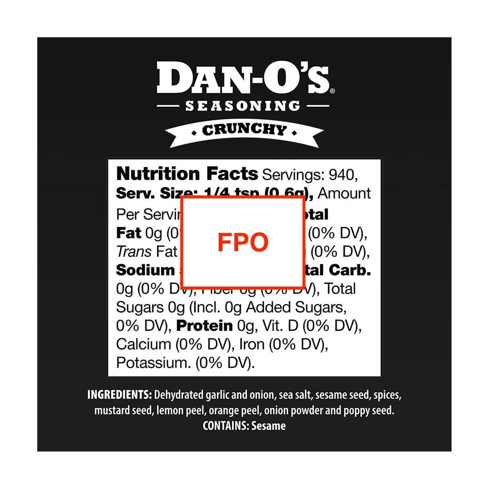 slide 3 of 3, Dan-O's Seasoning 20-oz Seafood Rub/Seasoning, 1 ct