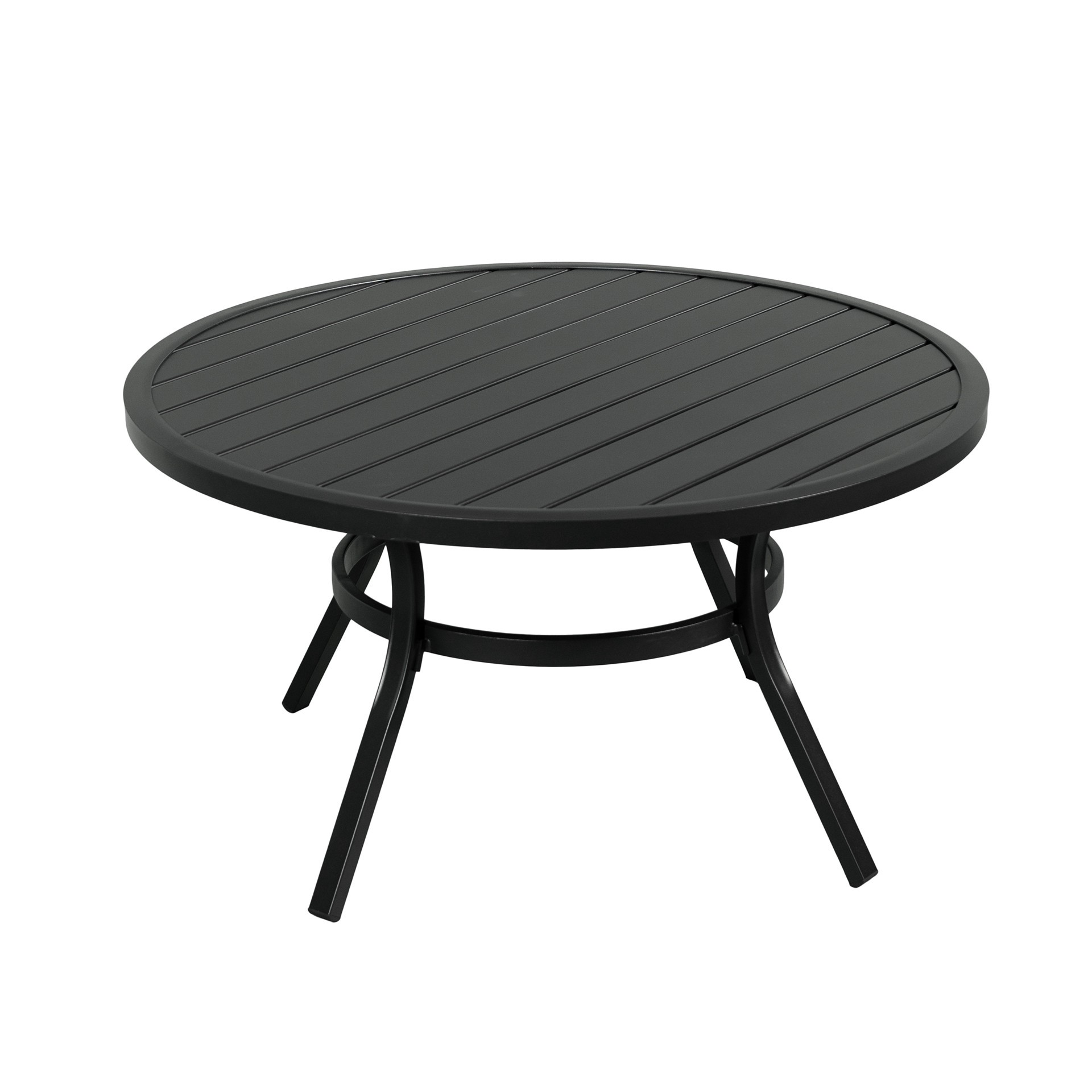 slide 1 of 6, Style Selections Pelham Bay Round Outdoor Coffee 36-in W x 36-in L, 1 ct