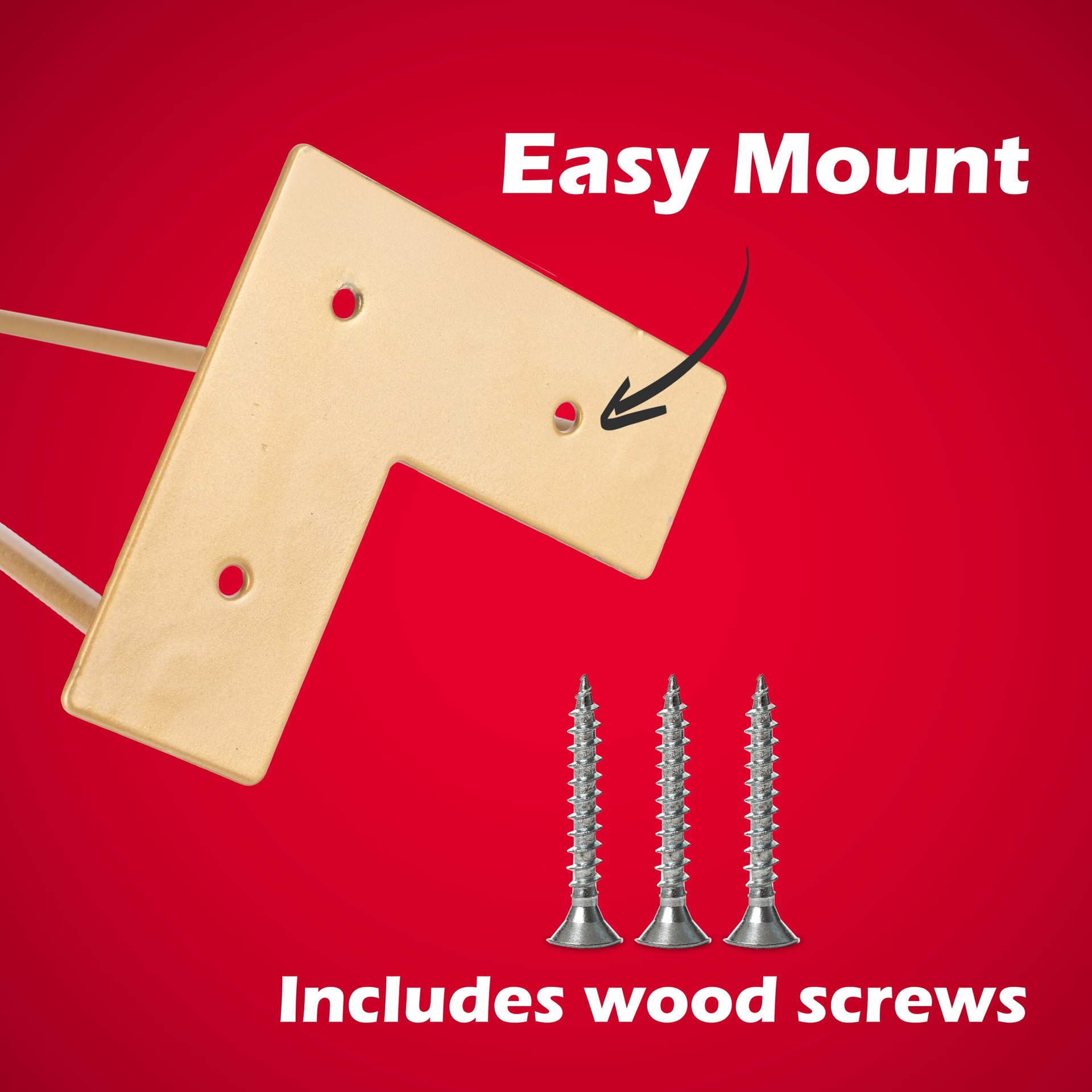 slide 3 of 4, Waddell 5-in x 28-in Painted galvanized steel End table leg, 1 ct