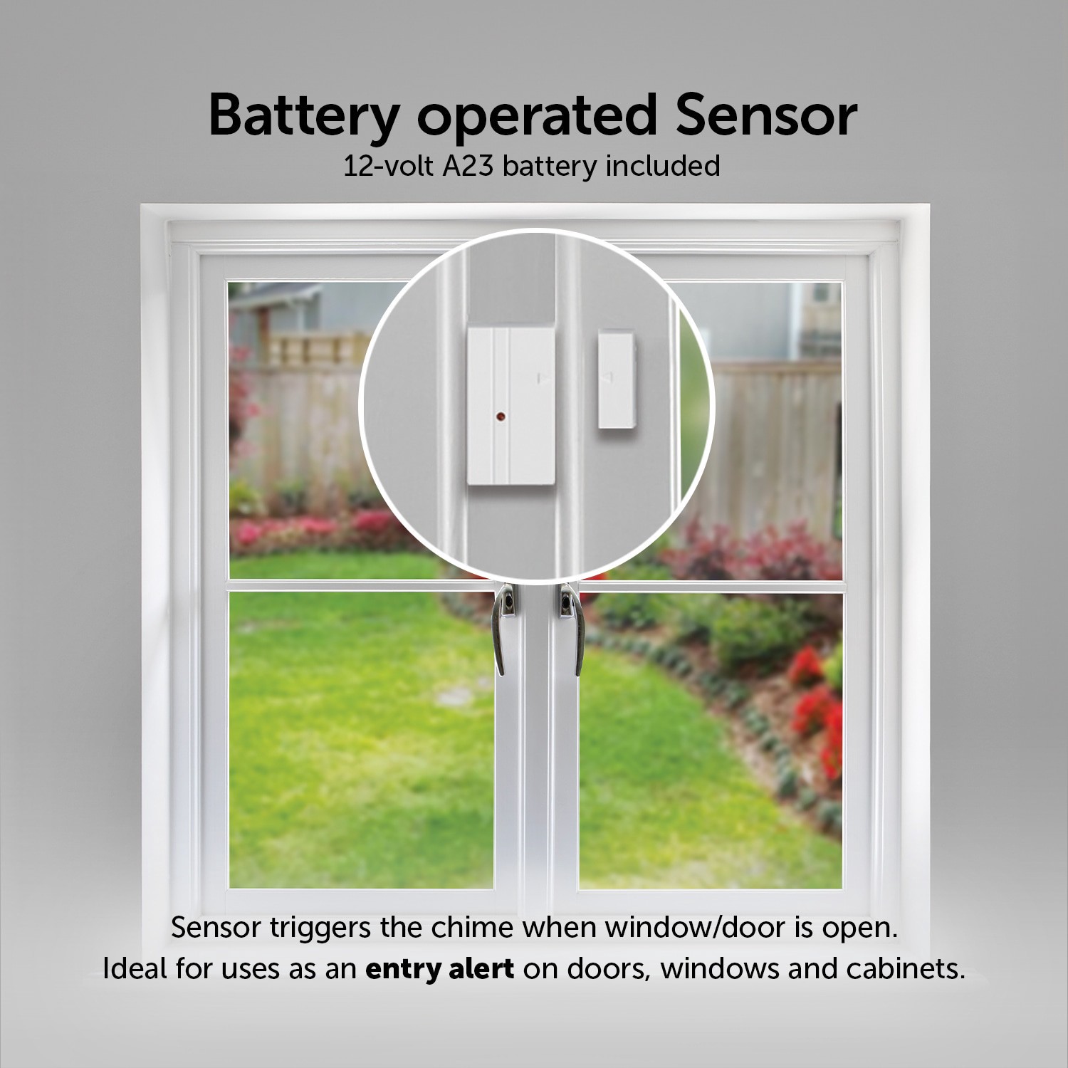 slide 4 of 6, Utilitech White Wireless Doorbell Doorbell kit, 1 ct