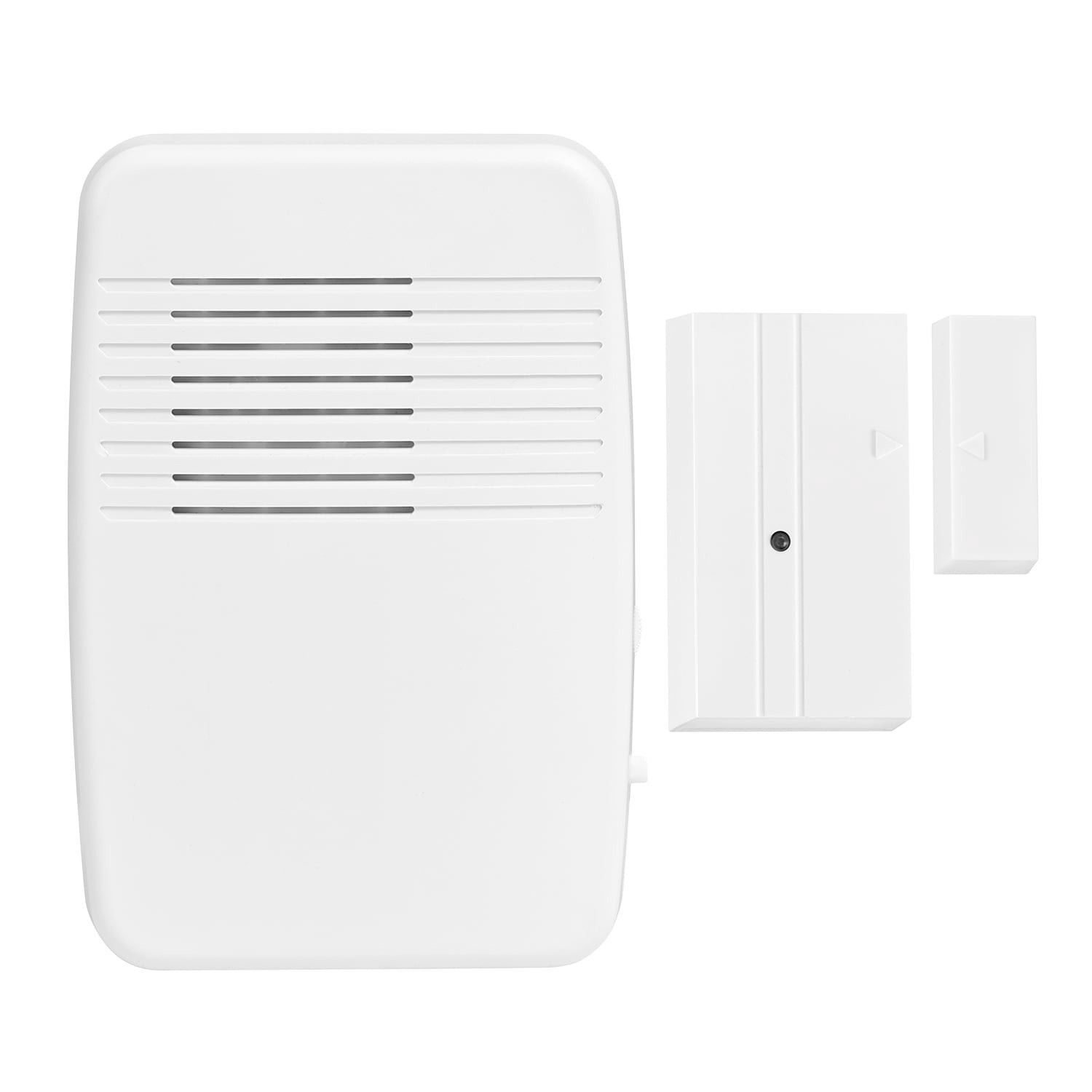 slide 1 of 6, Utilitech White Wireless Doorbell Doorbell kit, 1 ct