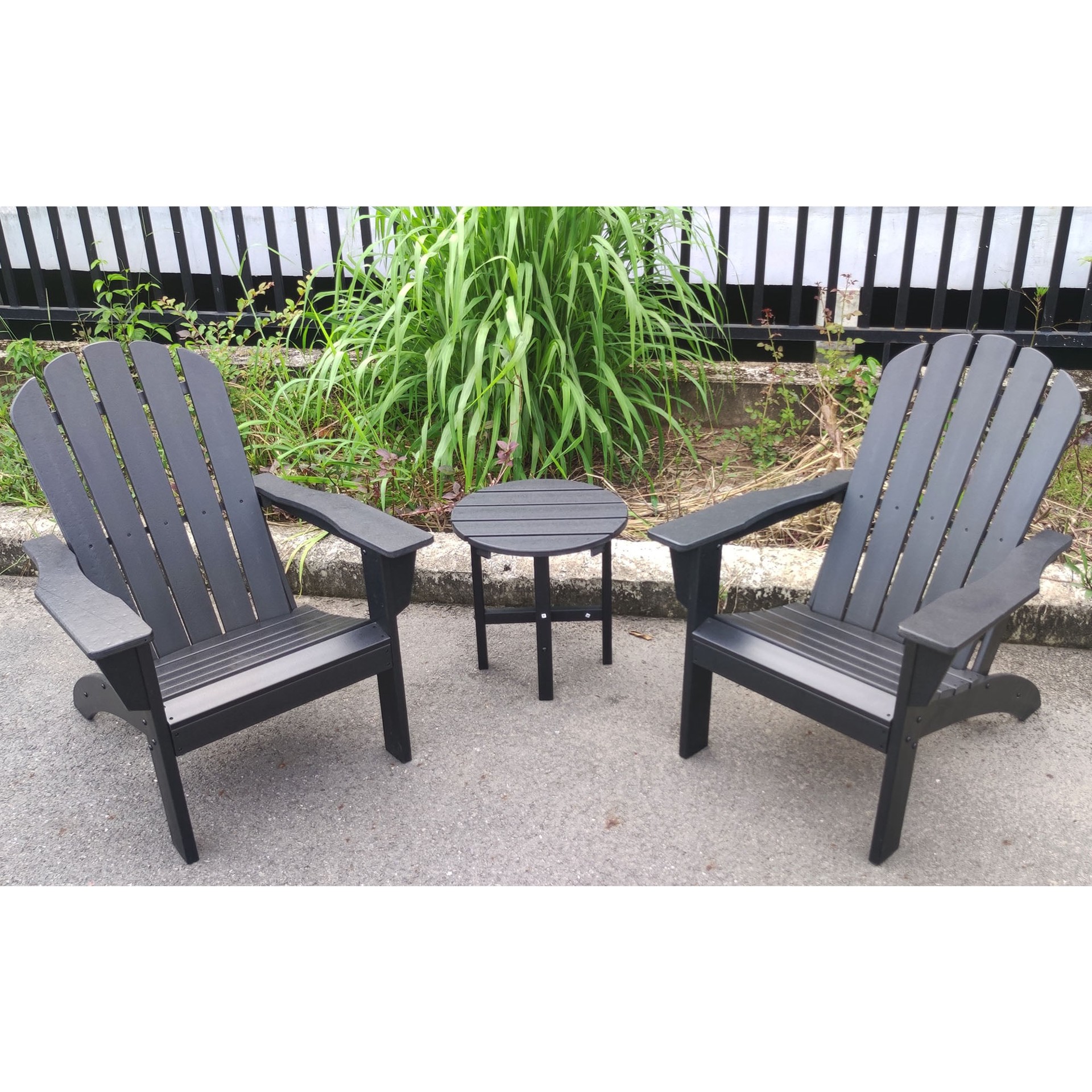 slide 4 of 6, Style Selections Round Outdoor Balcony 18-in W x 18-in L, 1 ct