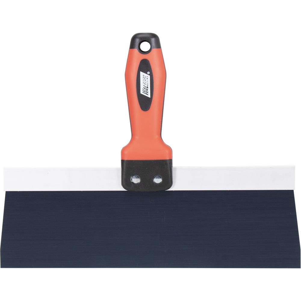 slide 1 of 5, WAL-BOARD TOOLS Soft Grip 3-in x 12-in Blue steel Taping knife, 1 ct
