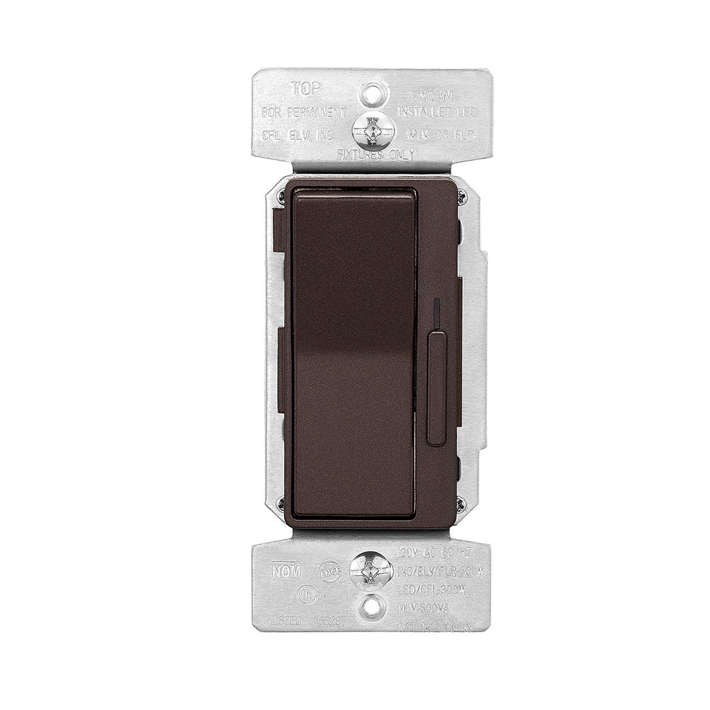slide 1 of 3, Eaton Universal Single-pole/3-way LED Decorator Light dimmer Oil Rubbed Bronze, 1 ct