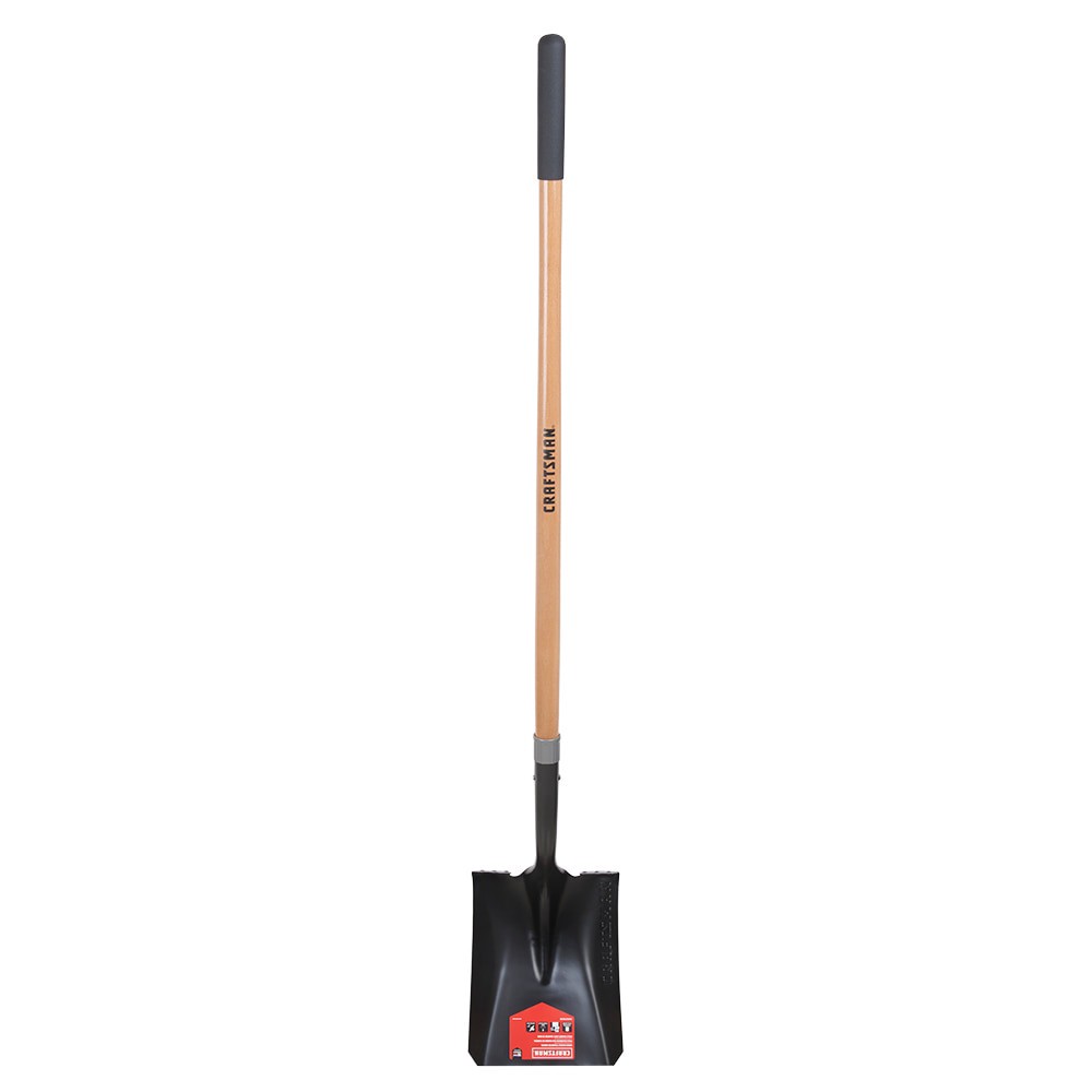 slide 1 of 6, CRAFTSMAN 45-in Wood Handle Transfer shovel, 1 ct