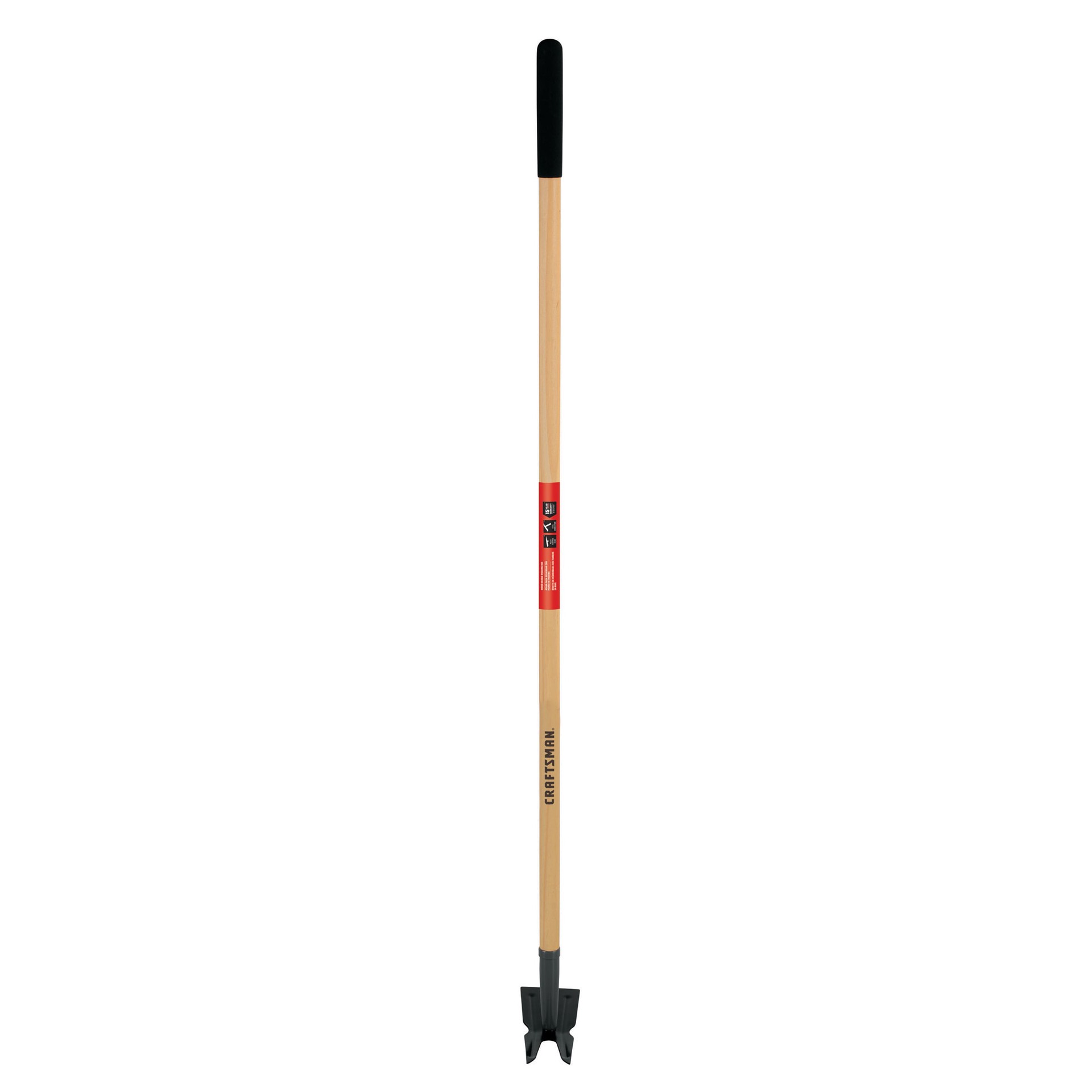 slide 1 of 6, CRAFTSMAN 54 Wood -Handle 2-Prong hoe, 1 ct