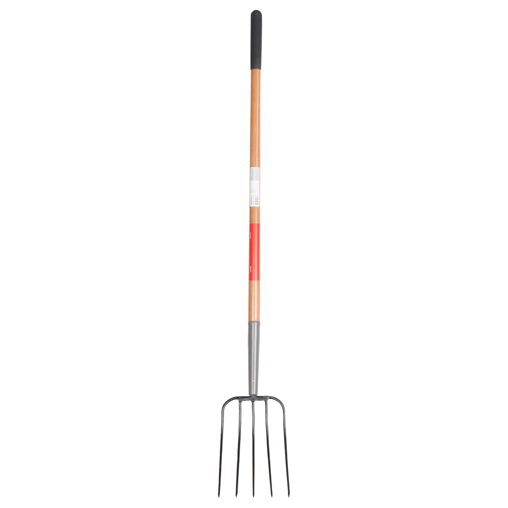 slide 4 of 6, CRAFTSMAN 48 L Wood -Handle Steel Manure fork, 1 ct