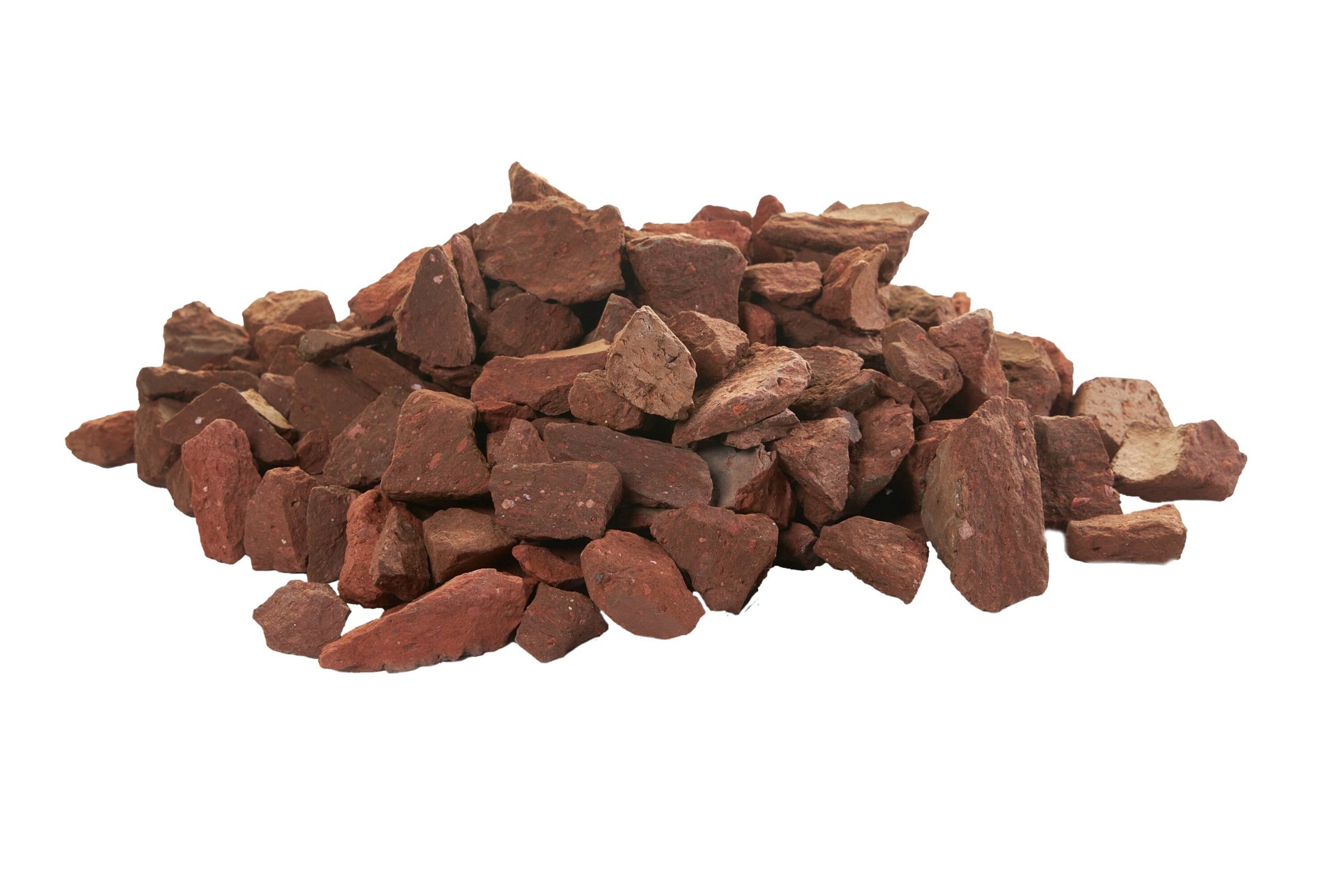 slide 1 of 1, EARTHESSENTIALS BY QUIKRETE Brick Nuggets 0.5-cu ft 50-lb Red Crushed Stone, 1 ct