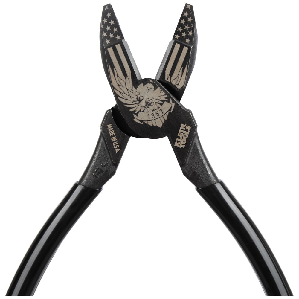 slide 2 of 6, Klein Tools Limited Edition Freedom Series Lineman's Pliers, 9-Inch, 1 ct