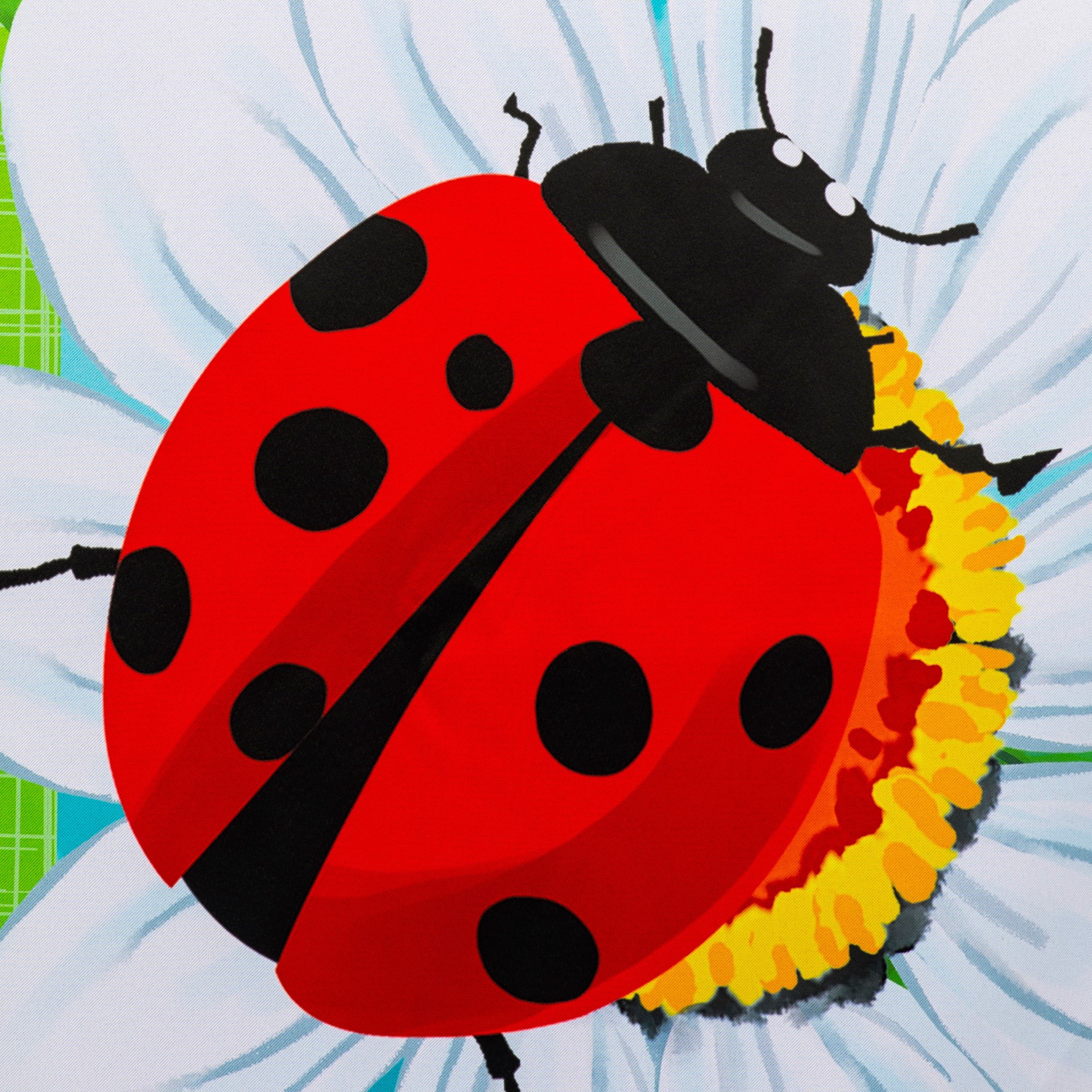 slide 5 of 6, Style Selections 2-ft W x 4-ft H Bugs House flag, 1 ct