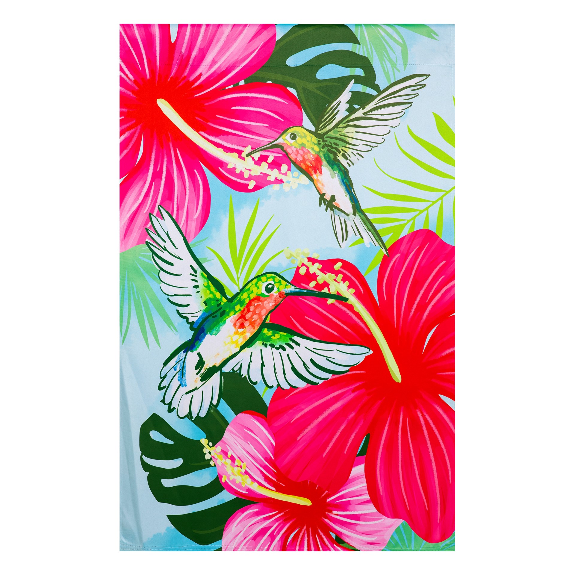 slide 1 of 6, Style Selections 2-ft W x 4-ft H Birds House flag, 1 ct