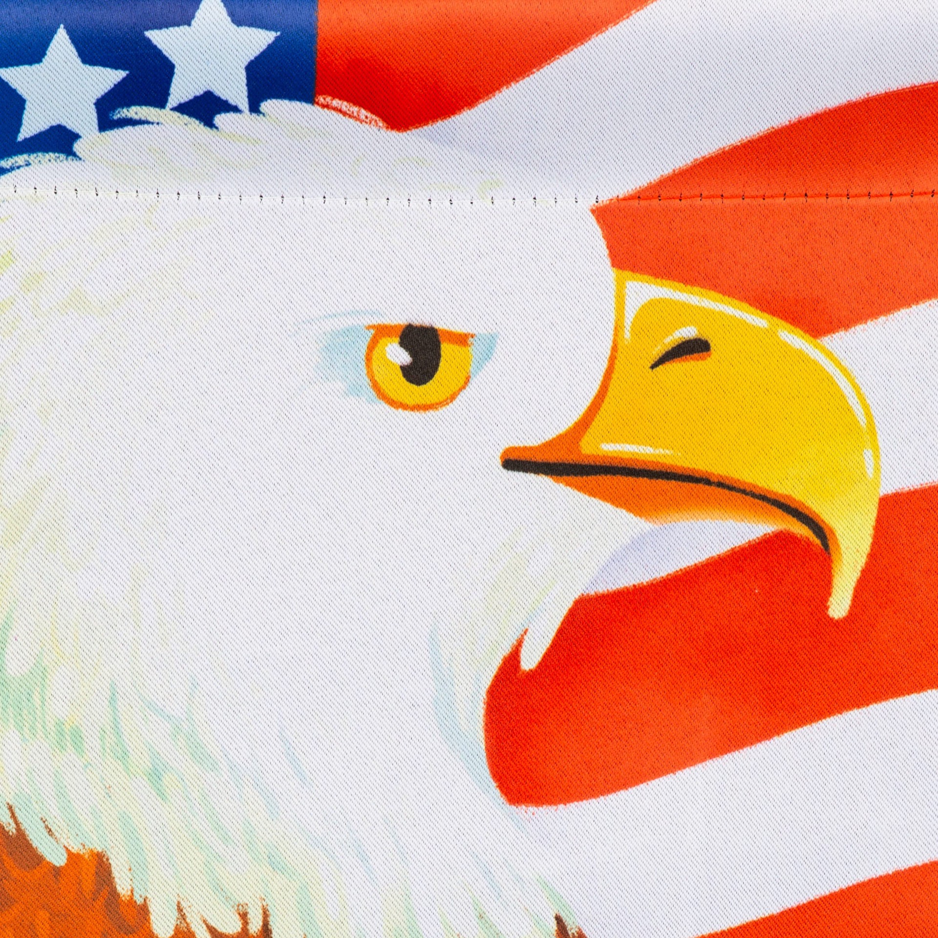 slide 5 of 6, Style Selections 1-ft W x 1.5-ft H Patriotic Garden flag, 1 ct
