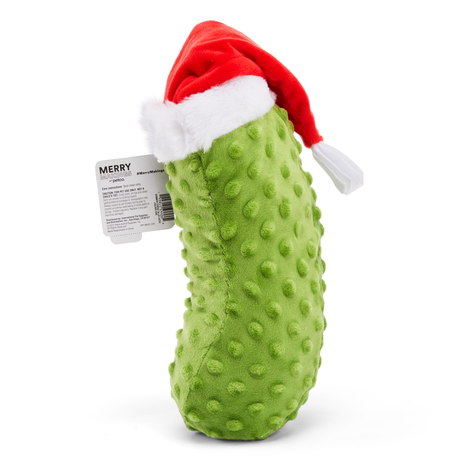 slide 2 of 6, Merry Makings Plush Plush Dog Toy, 1 ct