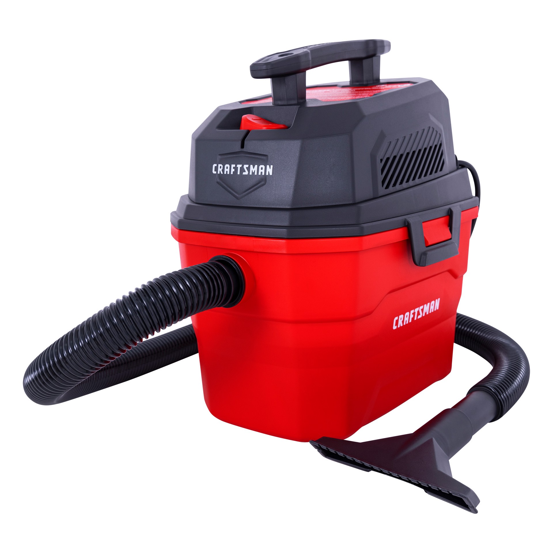 slide 1 of 6, CRAFTSMAN 3-Gallon 3 HP Corded Wet/Dry Shop Vacuum with Accessories Included, 1 ct