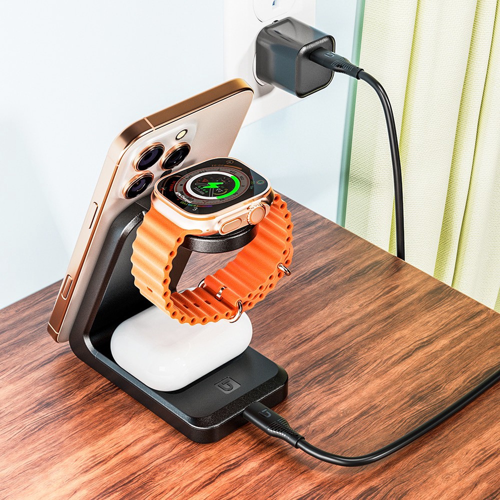 slide 2 of 6, Utilitech Type C USB-A Wireless Charger 1-Port Smart Compatible, 1 ct