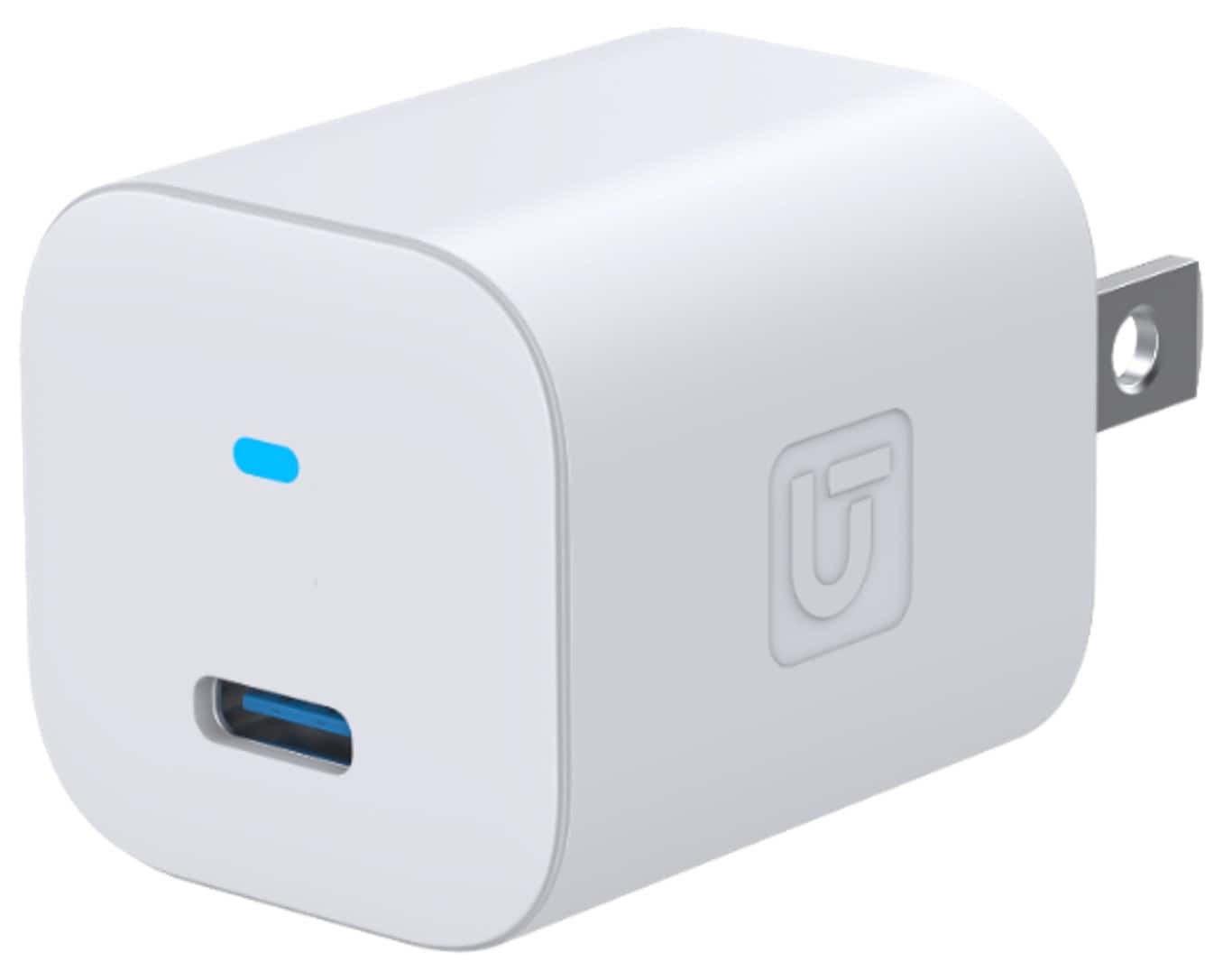 slide 1 of 6, Utilitech Type C USB Charger 1-Port Smart Compatible, 1 ct