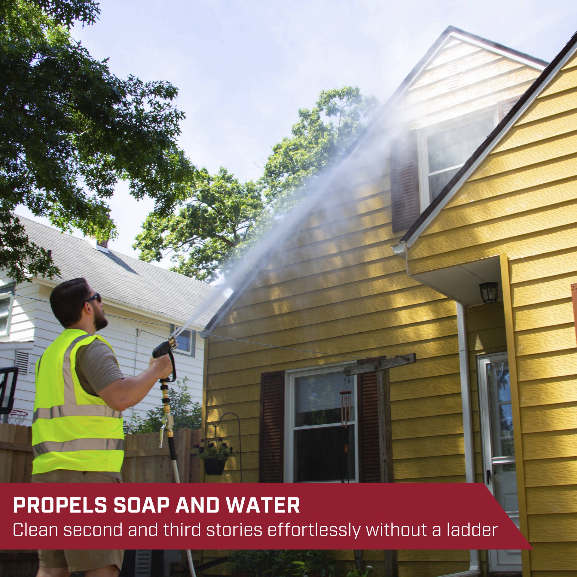slide 3 of 6, SurfaceMaxx PRO 4500-PSI 1/4-in J-rod nozzle, 1 ct