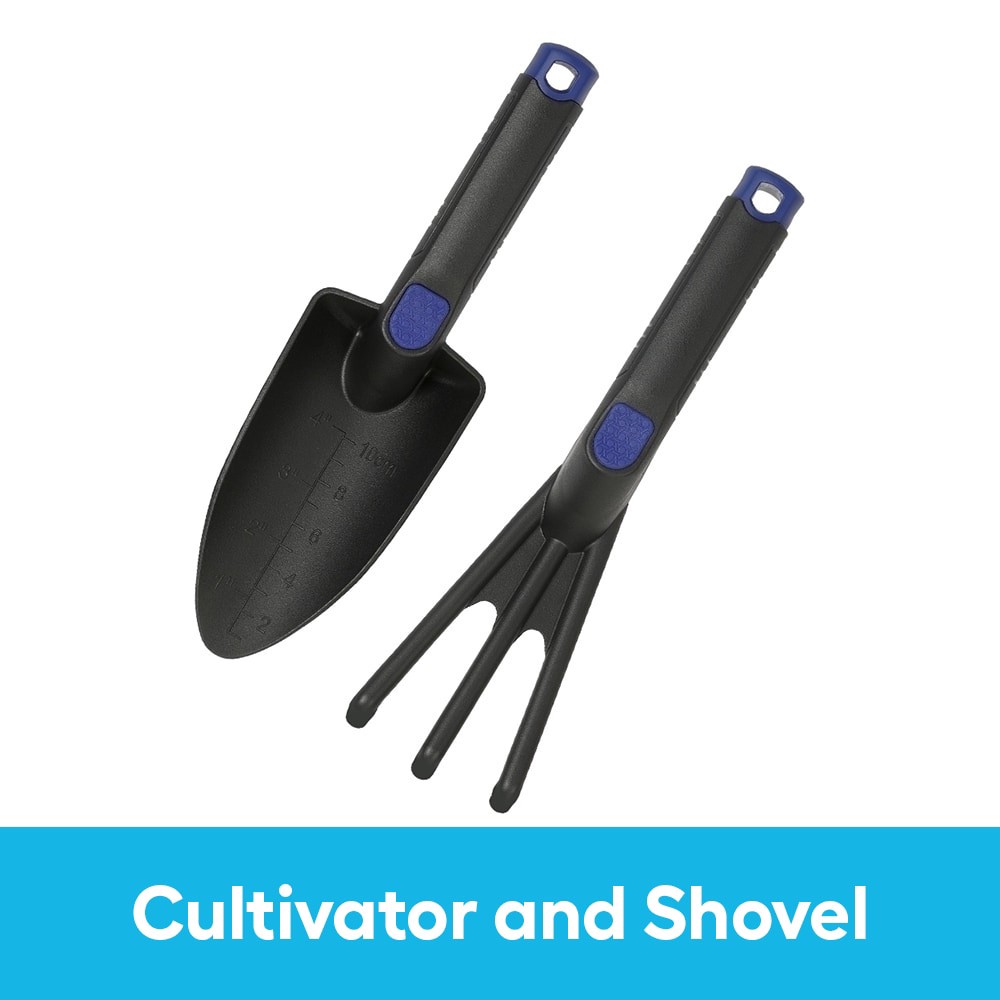 slide 2 of 6, Lowe's Essentials 2pc Plastic Garden Tool Set Hand Tool Kit, 1 ct