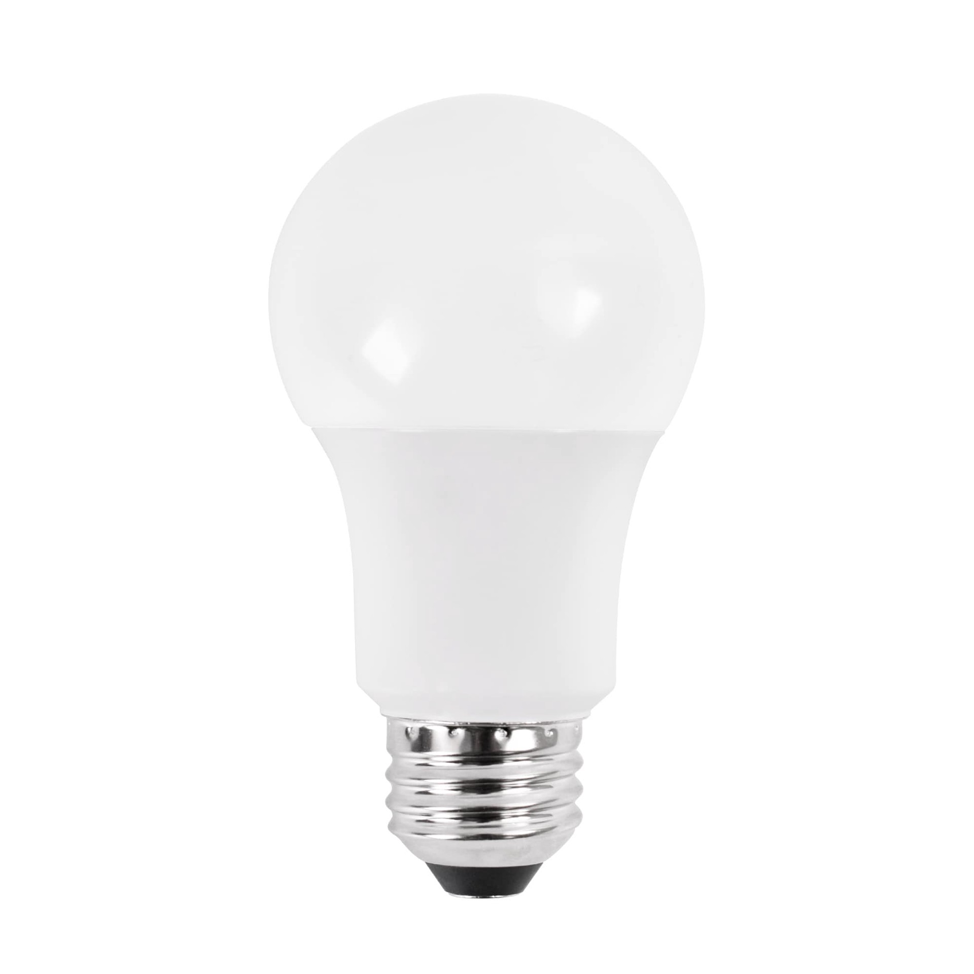 slide 4 of 6, Utilitech 60 -Watt EQ A19 Warm white Medium base (E-26) Dimmable LED General purpose Light Bulb 8 -Pack, 1 ct
