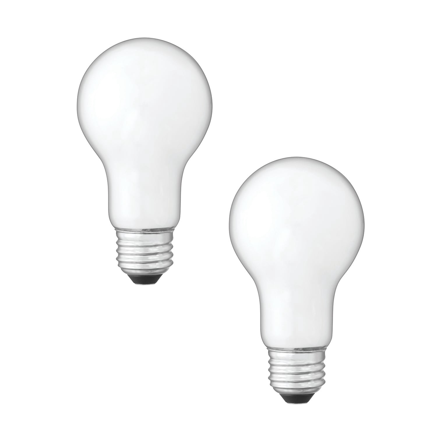 slide 5 of 6, Utilitech Frosted Glass 100 -Watt EQ A19 Daylight Medium base (E-26) Dimmable LED General purpose Light Bulb 2 -Pack, 1 ct