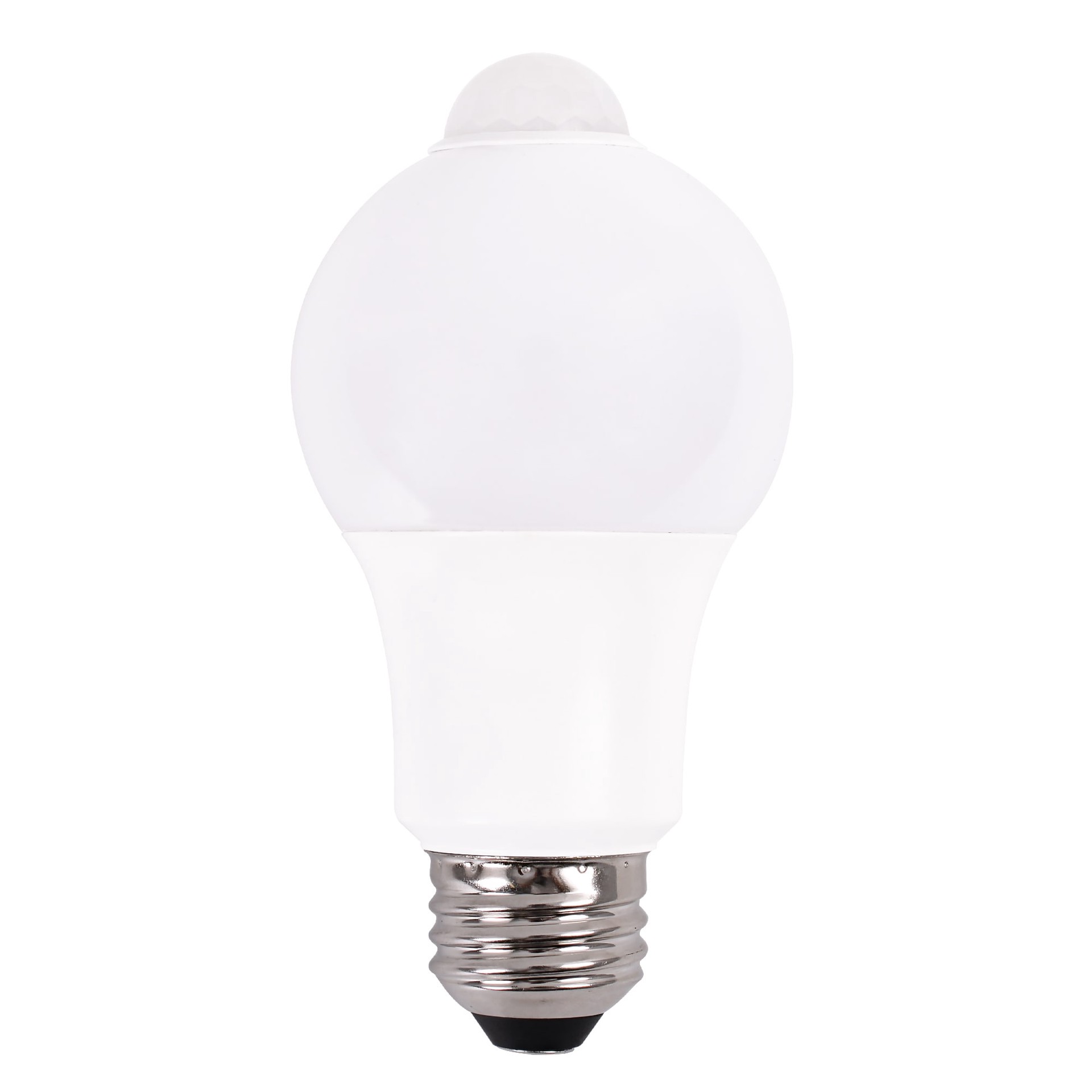 slide 3 of 5, Utilitech Motion Activated 75 -Watt EQ A21 Daylight Medium base (E-26) LED General purpose Light Bulb, 1 ct