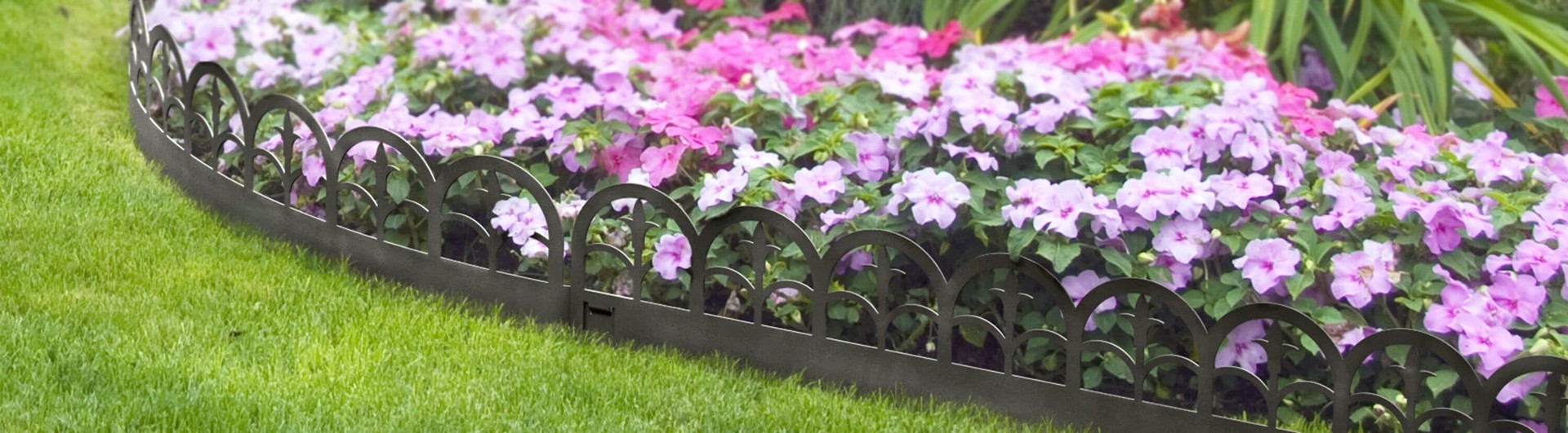 slide 4 of 5, Garden Accents 3 -Pack 10.5-in Black Rust Resistant Steel Edging stake, 1 ct