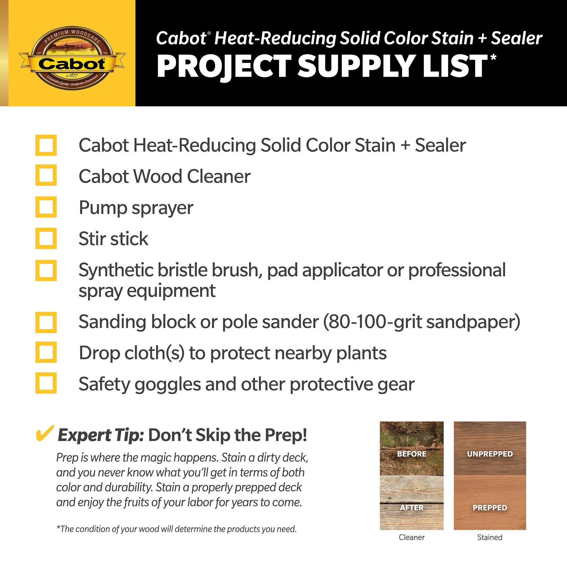 slide 6 of 6, Cabot Heat-Reducing Pre-Tinted Equestrian Brown Solid Exterior Wood Stain and Sealer in One ( 5-gallon ), 1 ct