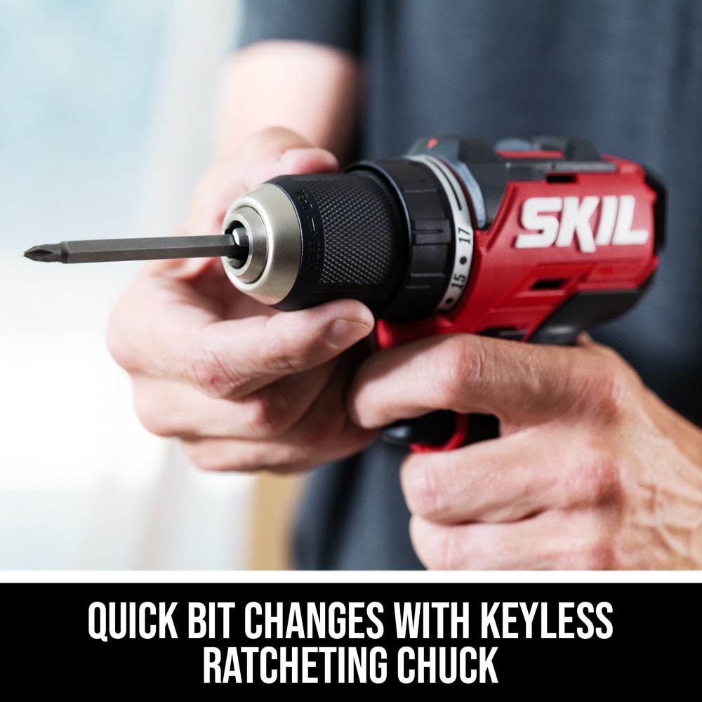 slide 5 of 6, SKIL PWR CORE 12-volt 5-Tool Brushless Power Tool Combo Kit (2-Batteries and Charger Included), 1 ct
