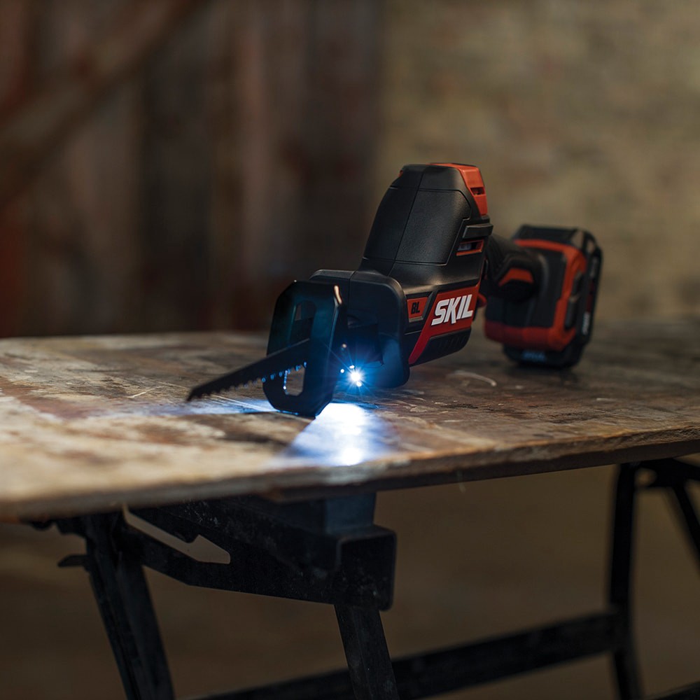 slide 4 of 5, SKIL PWR CORE 12 12-volt Variable Speed Brushless Cordless Reciprocating Saw (Battery Not Included), 1 ct