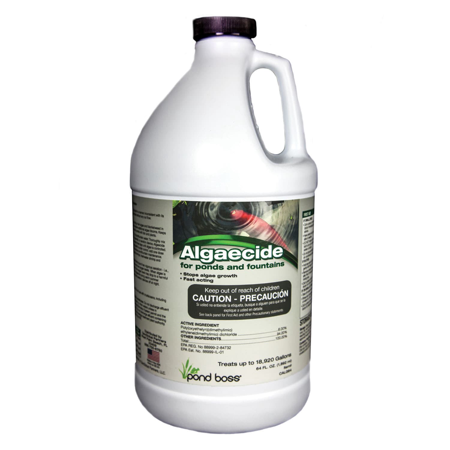 slide 1 of 6, pond boss Algaecide Pond Liquid Algaecide 64 Ounce(s), 1 ct