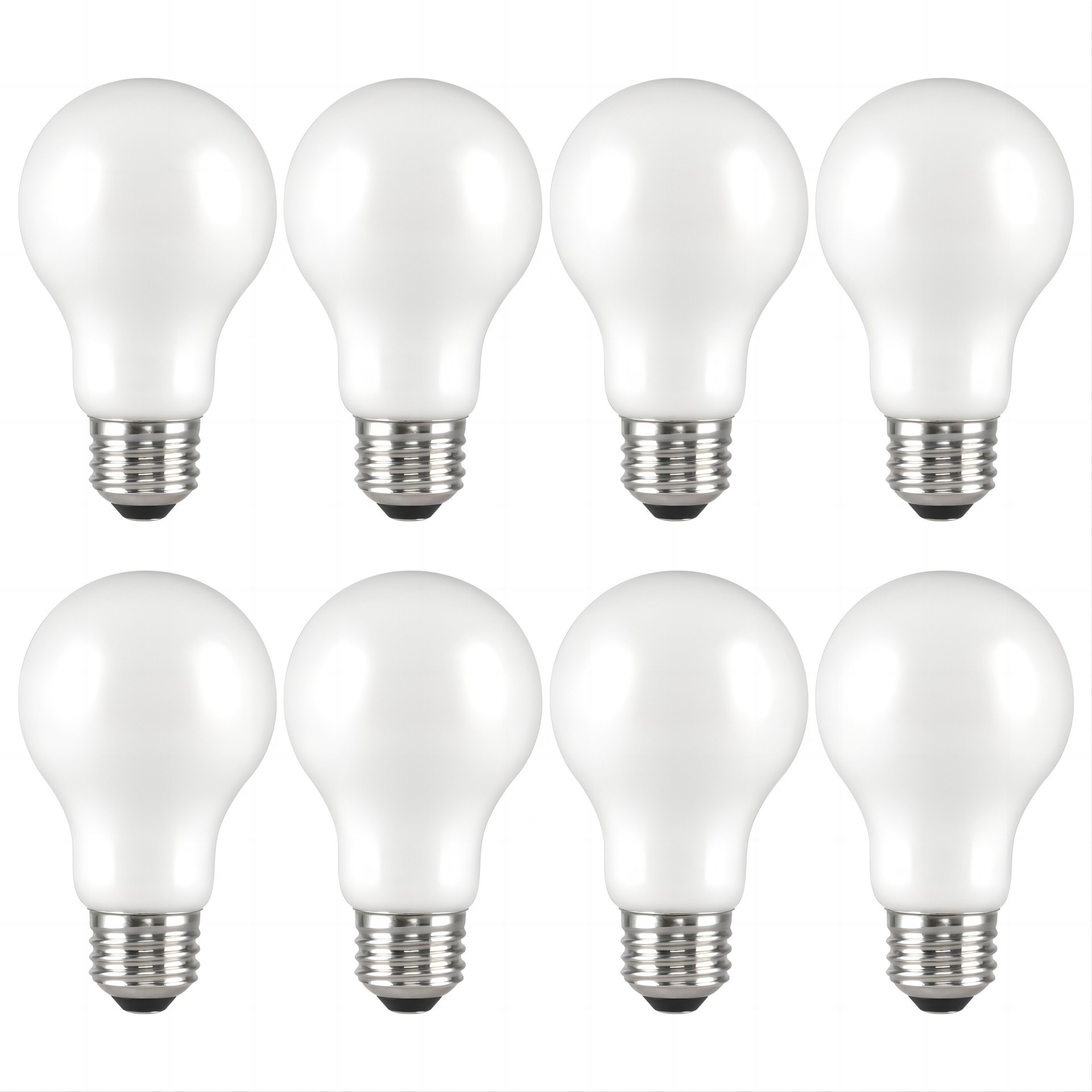 slide 5 of 6, Utilitech 40 -Watt EQ A19 Soft white Medium base (E-26) Dimmable LED General purpose Light Bulb 8 -Pack, 1 ct