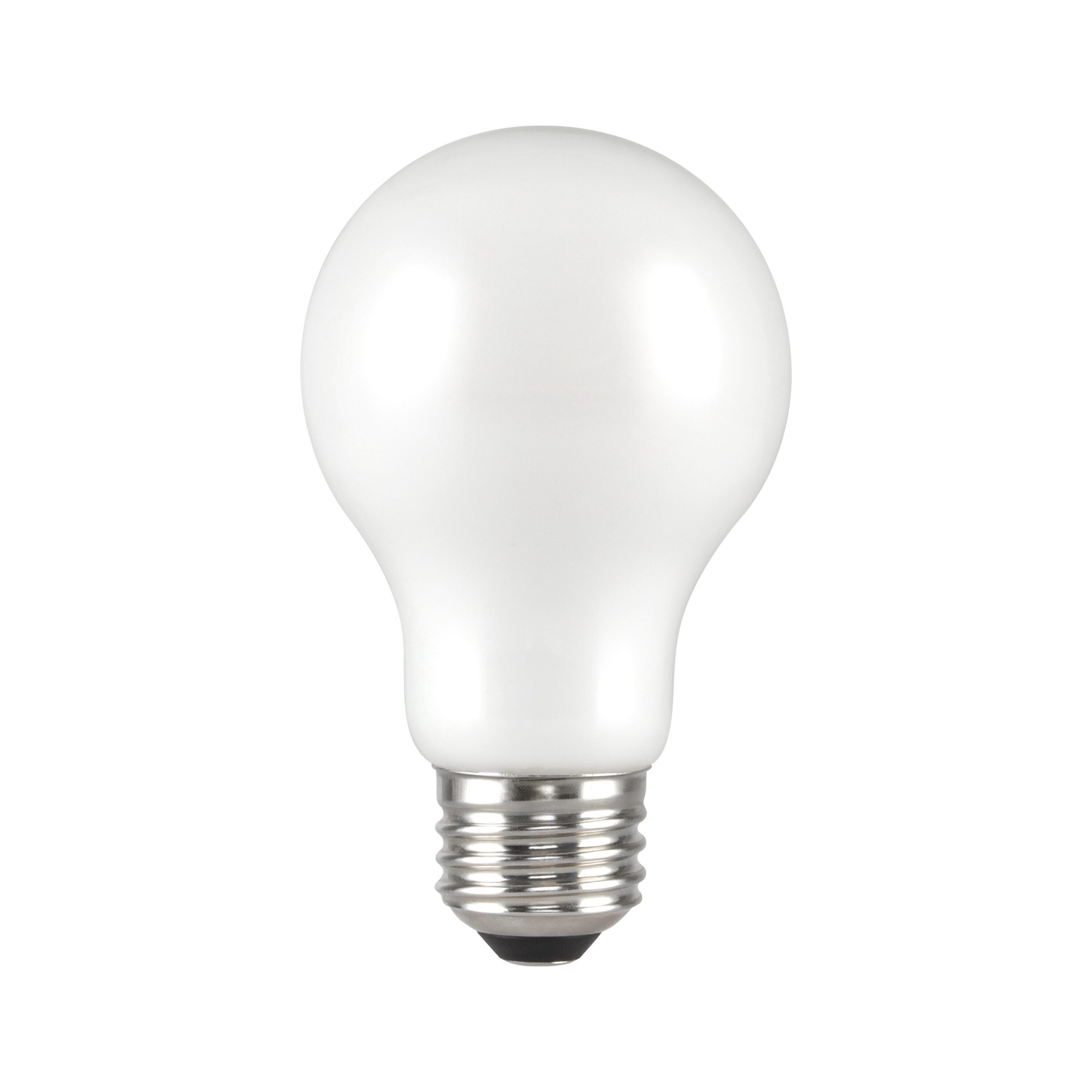 slide 4 of 6, Utilitech Led light bulb 60 -Watt EQ A19 Soft white Medium base (E-26) Dimmable LED General purpose Light Bulb 4 -Pack, 1 ct