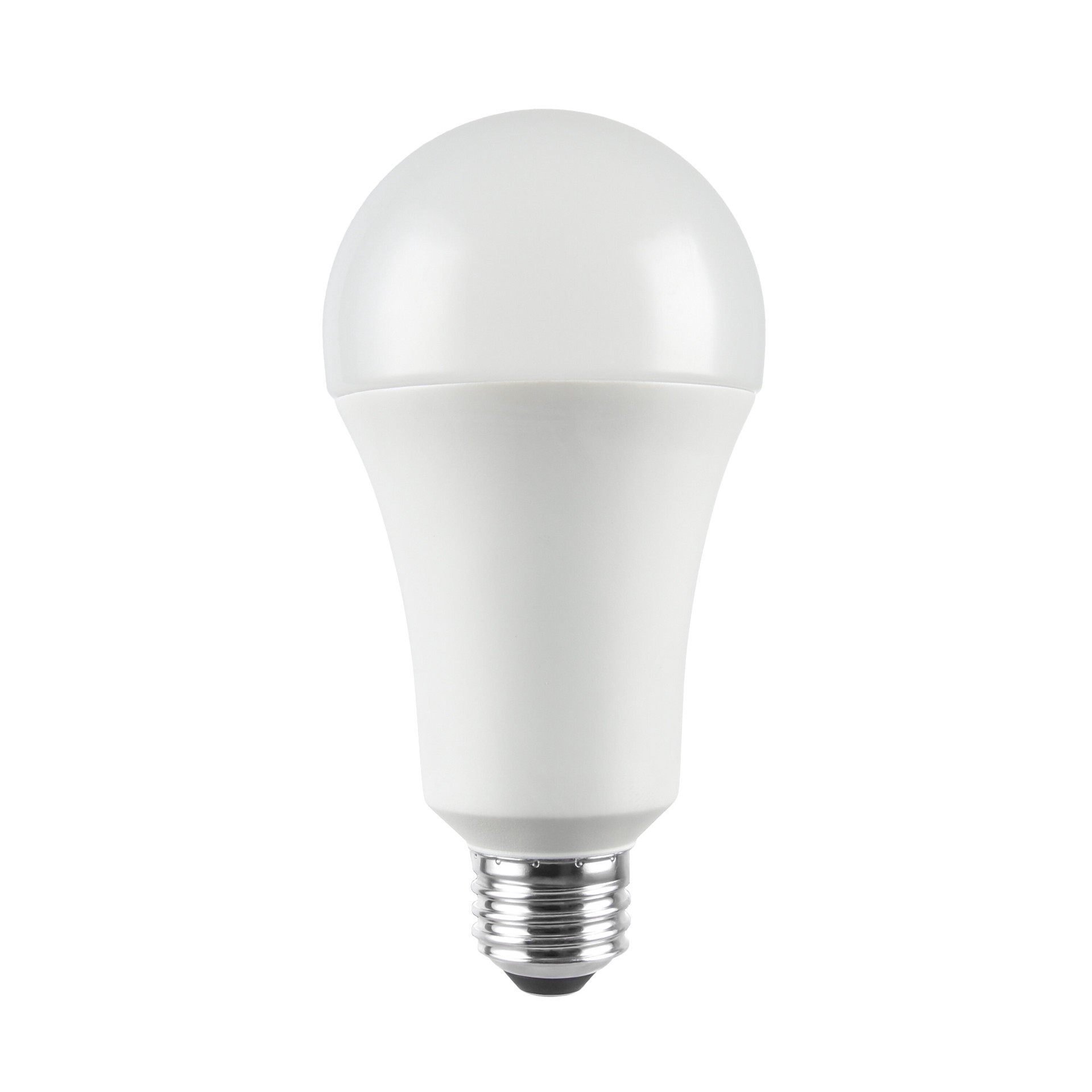 slide 4 of 6, Utilitech 150 -Watt EQ A21 Daylight Medium base (E-26) Dimmable LED General purpose Light Bulb 4 -Pack, 1 ct