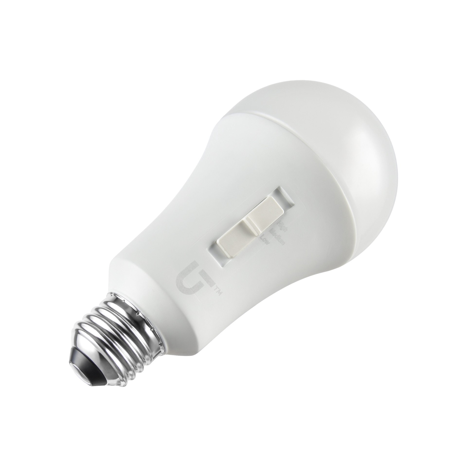 slide 5 of 6, Utilitech 200 -Watt EQ A21 Daylight Medium base (E-26) LED General purpose Light Bulb, 1 ct