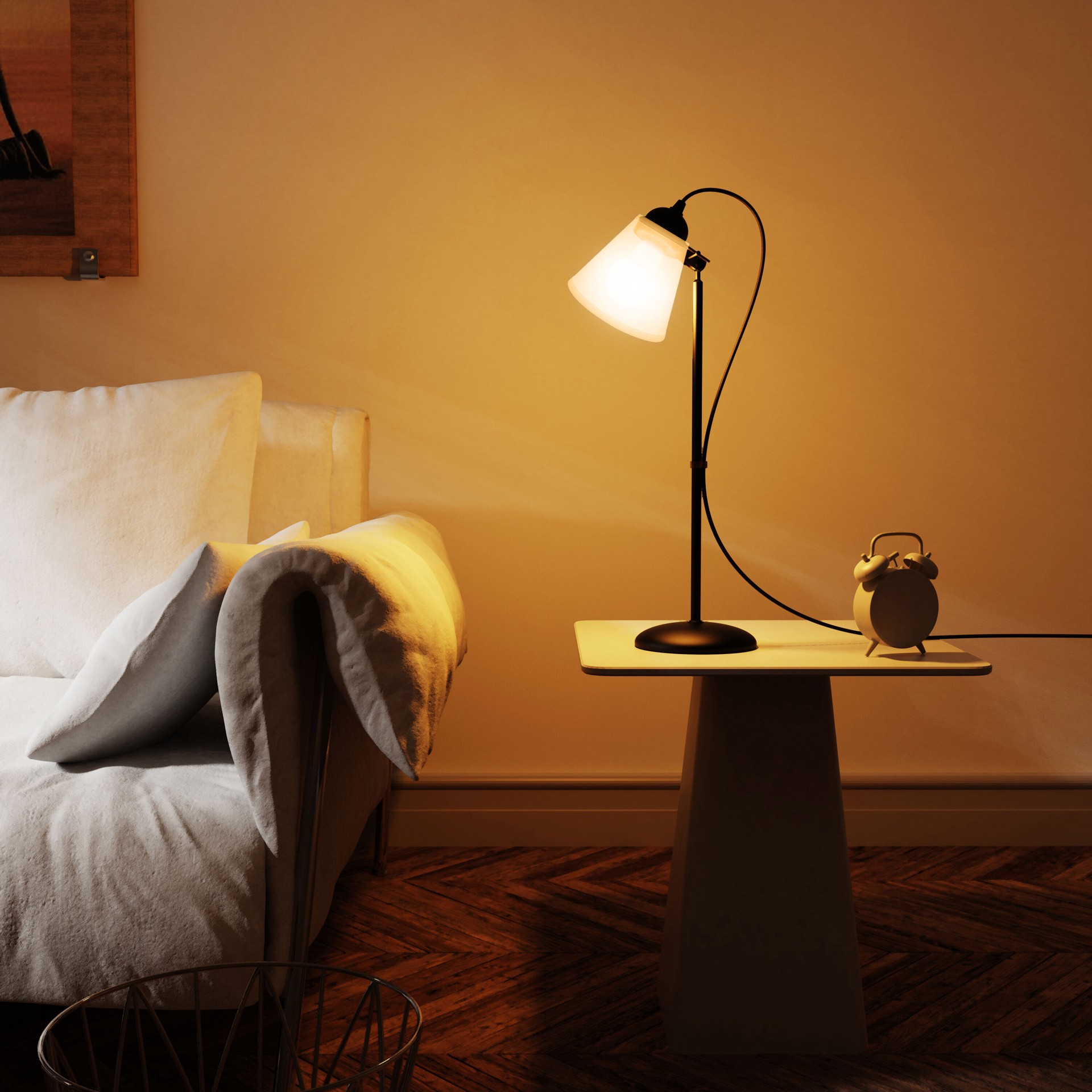 slide 5 of 6, Utilitech Dusk-to-Dawn 100 -Watt EQ A19 Soft white Medium base (E-26) LED General purpose Light Bulb, 1 ct